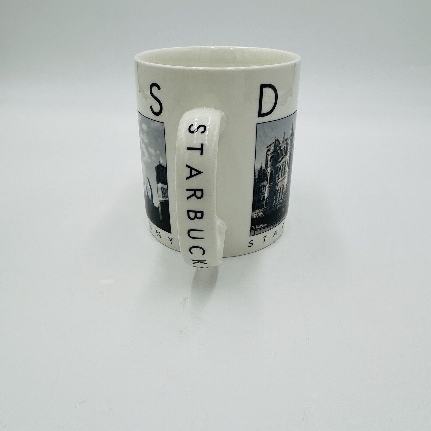 Starbucks Coffee Mug "Dallas" 2005" Barista - City Scenes - Beautiful! Fast Ship