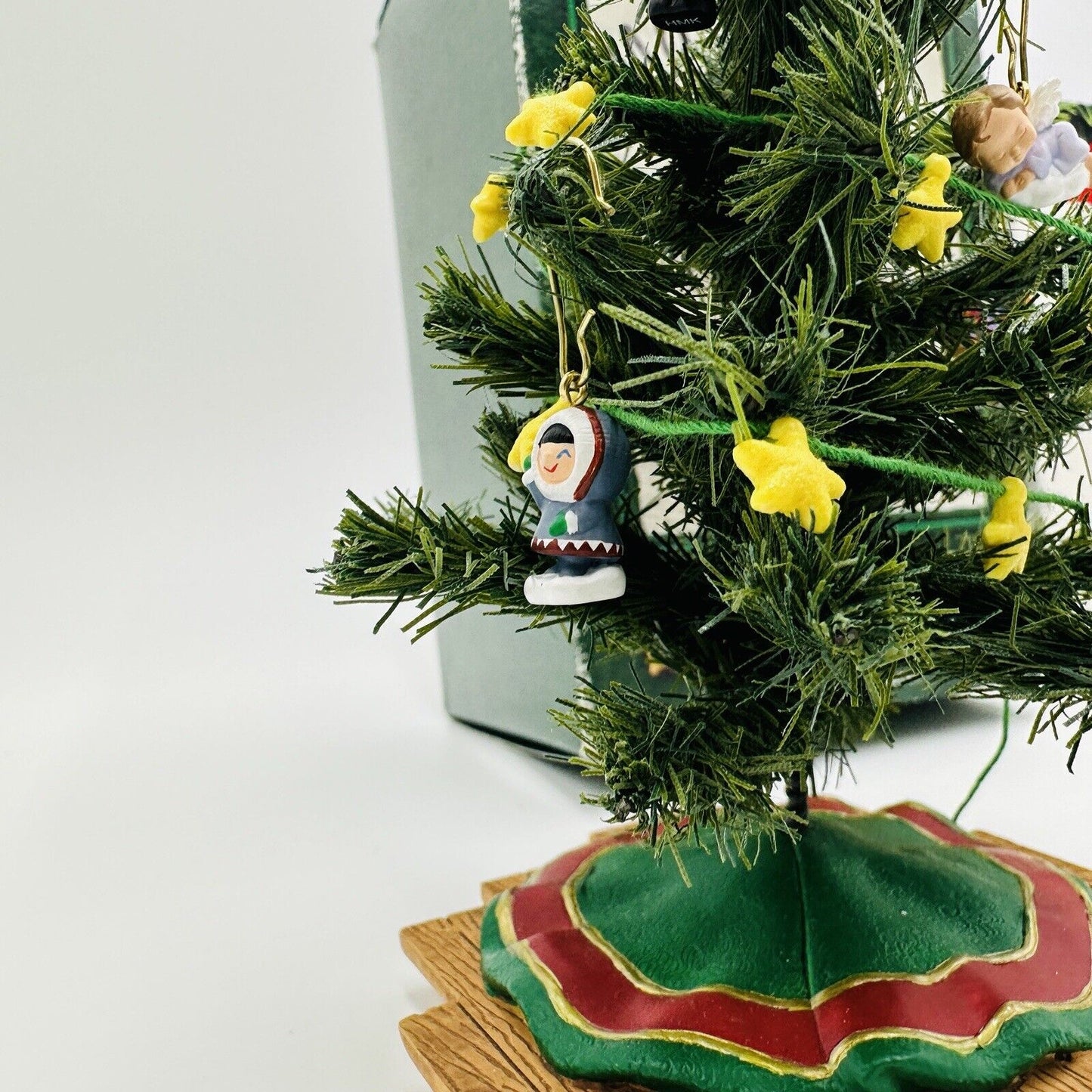 Hallmark Christmas Tree Wreath Frosty And Friends Set Keepsake Miniature