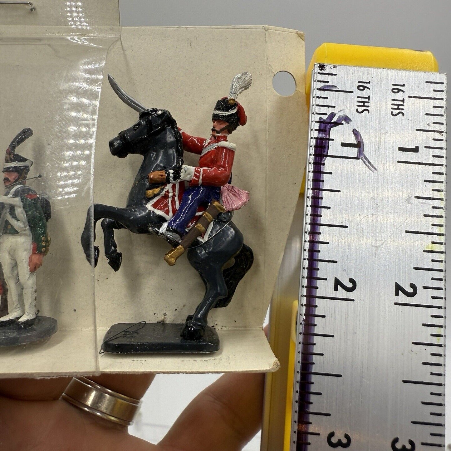Rare MOSDEC Russian Toy Soldiers The Battle Of Borodino Miniature Metal 2”