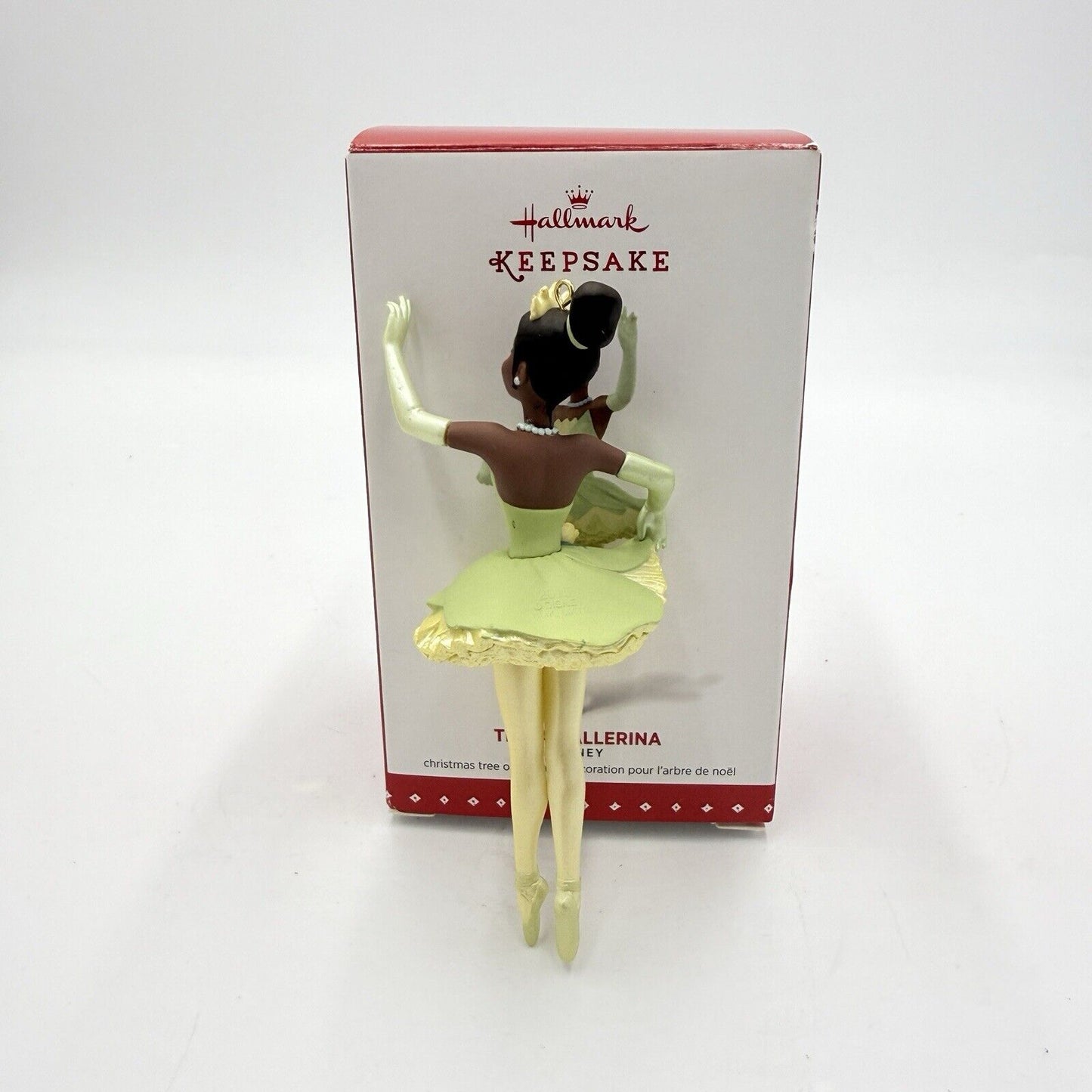Hallmark Ornament Tiana Ballerina Disney 2015 Princess Christmas