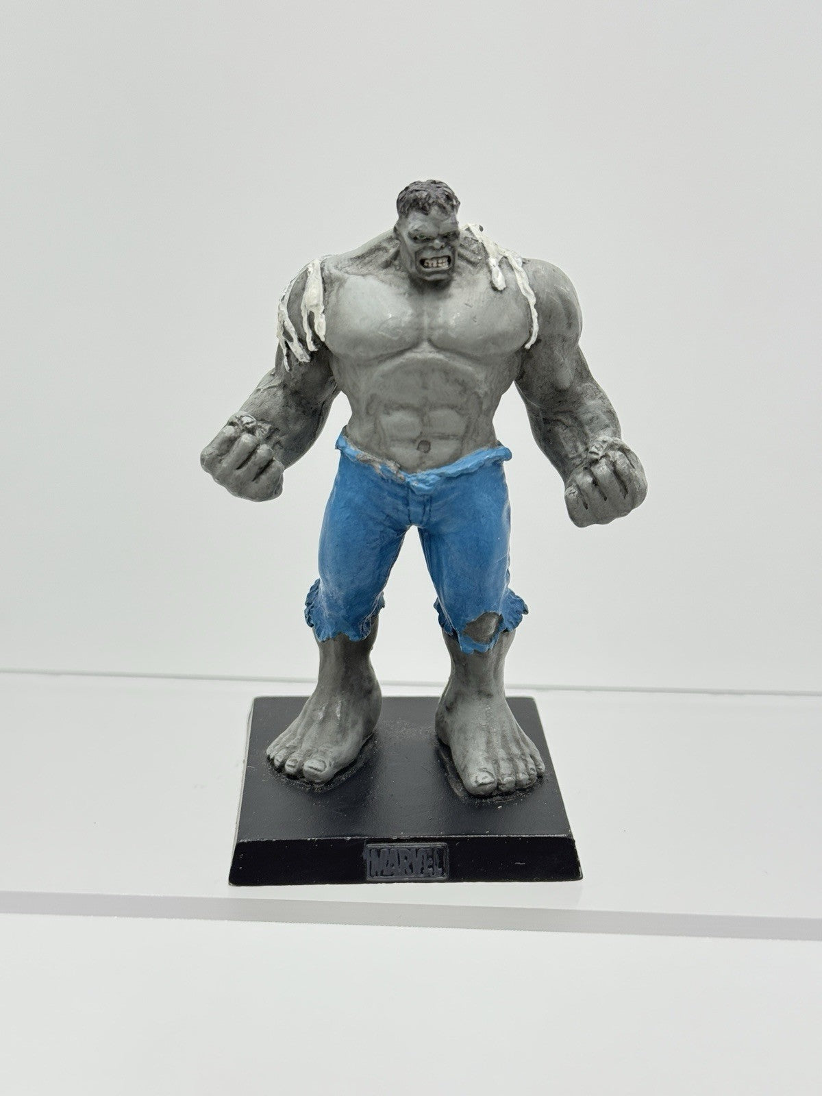 TM &2007 Marvel The Hulk 4”Grey Variant Classic Figurine Diecast Metal AUM/5316