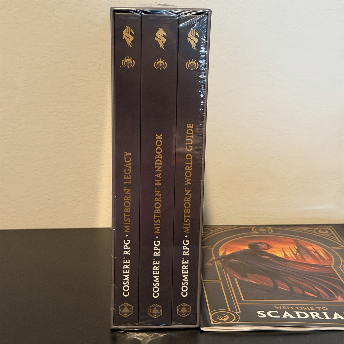 Cosmere RPG Welcome to Scadrial Special Edition Box Set + Mistborn Guides Sealed