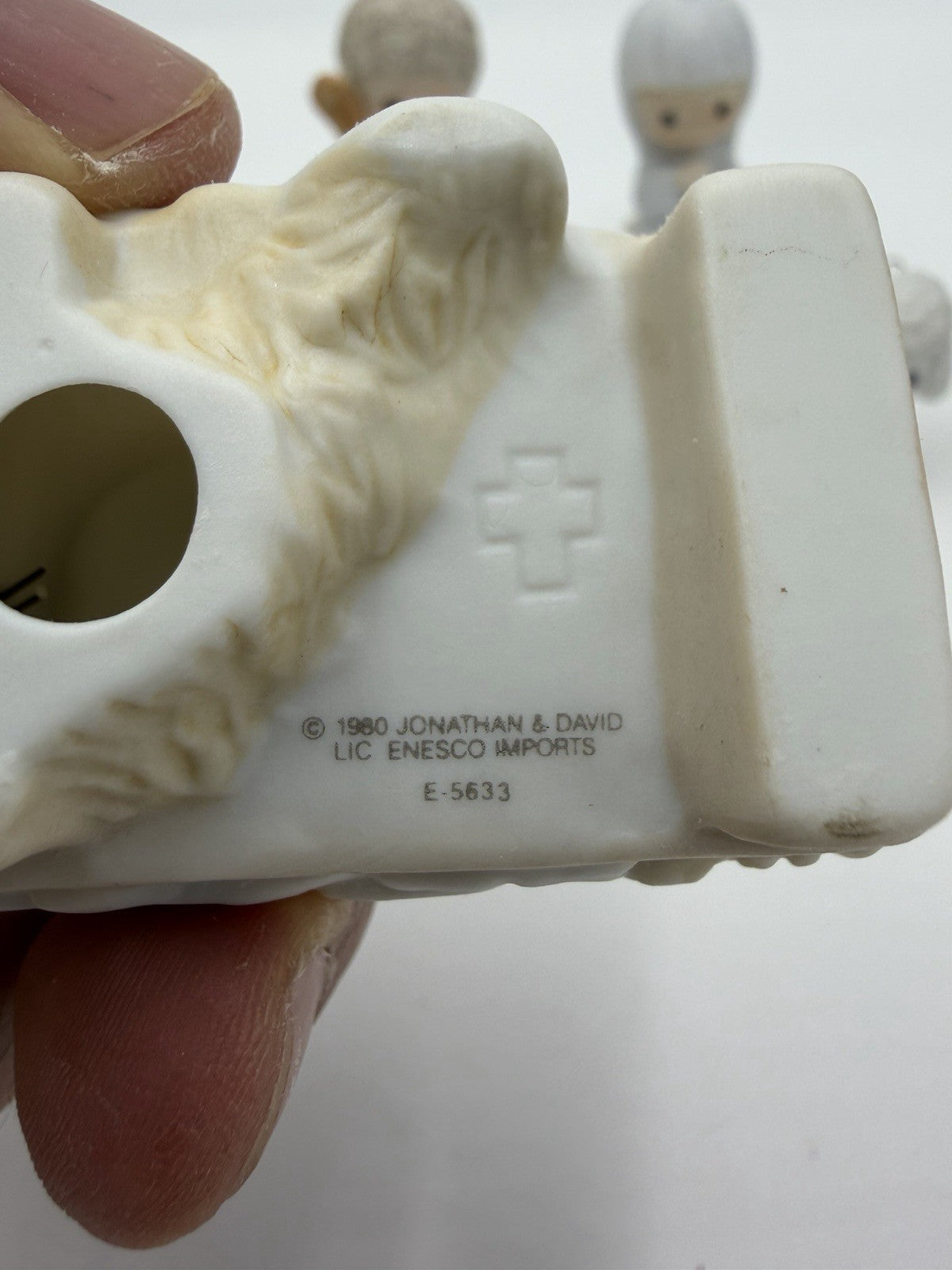 Precious Moments Enesco Miniature Nativity Christmas Ornaments Porcelain