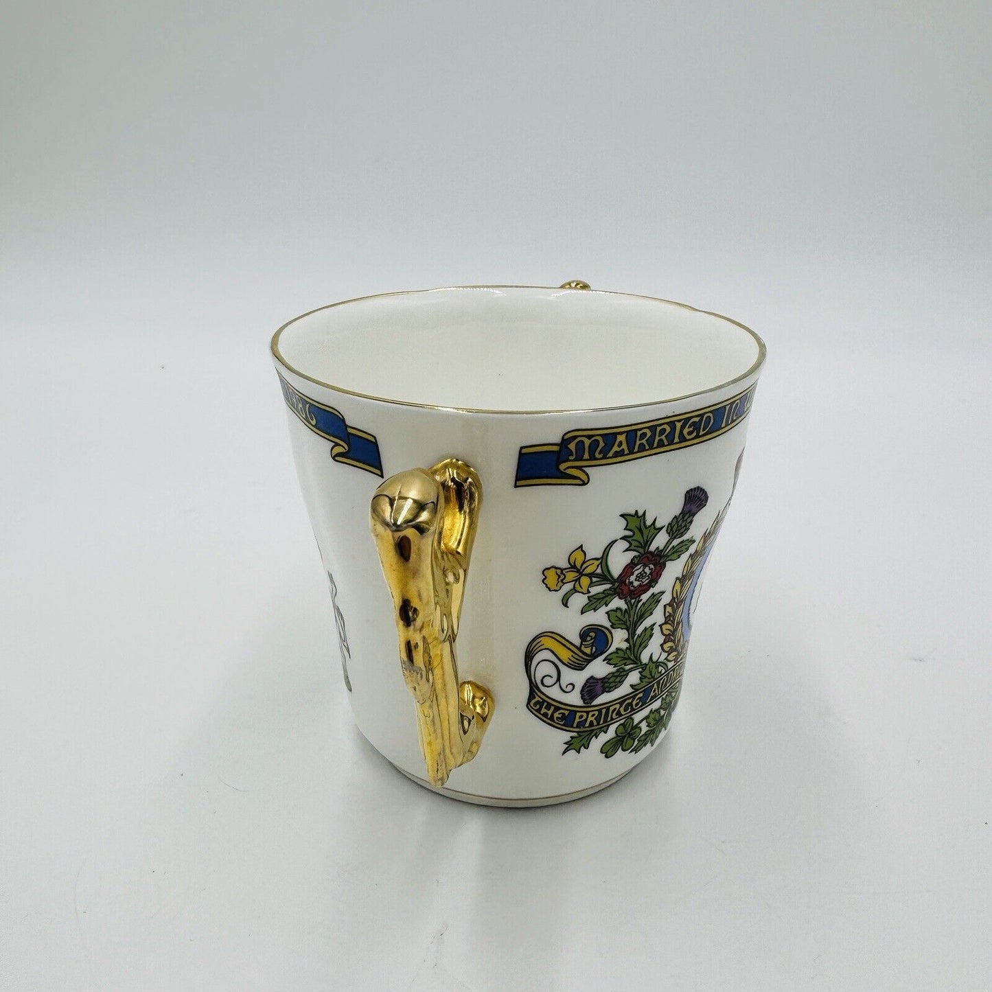 Paragon Fine China England Prince Andrew & Sarah Ferguson Double Handle Cup