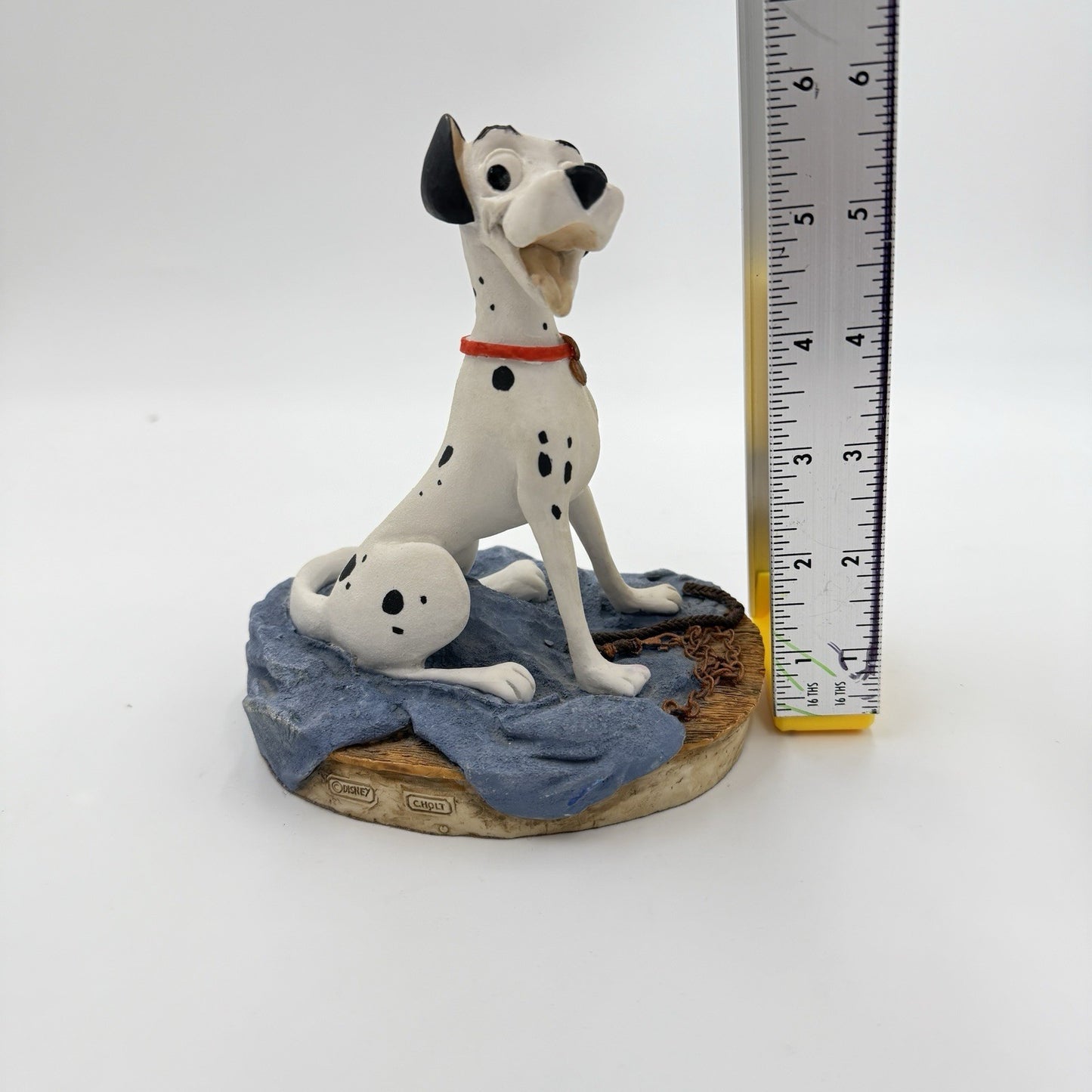 Vintage Disney 101 Dalmatians Pongo Arden Sculptures Christopher Halt Figurine