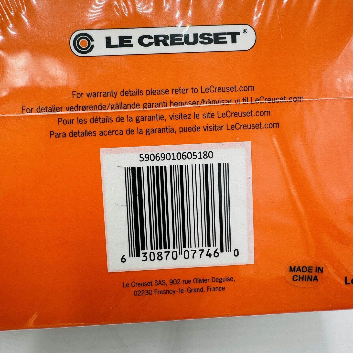 Le Creuset Bottle Rest Wine Holder Storage Rack Sealed WA-145 Red