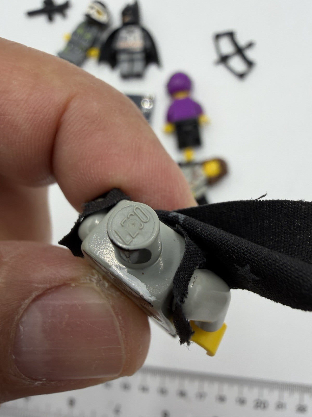 Lego Minifigures Lot 6 Action Figurines Harry Potter Batman Paint Ball