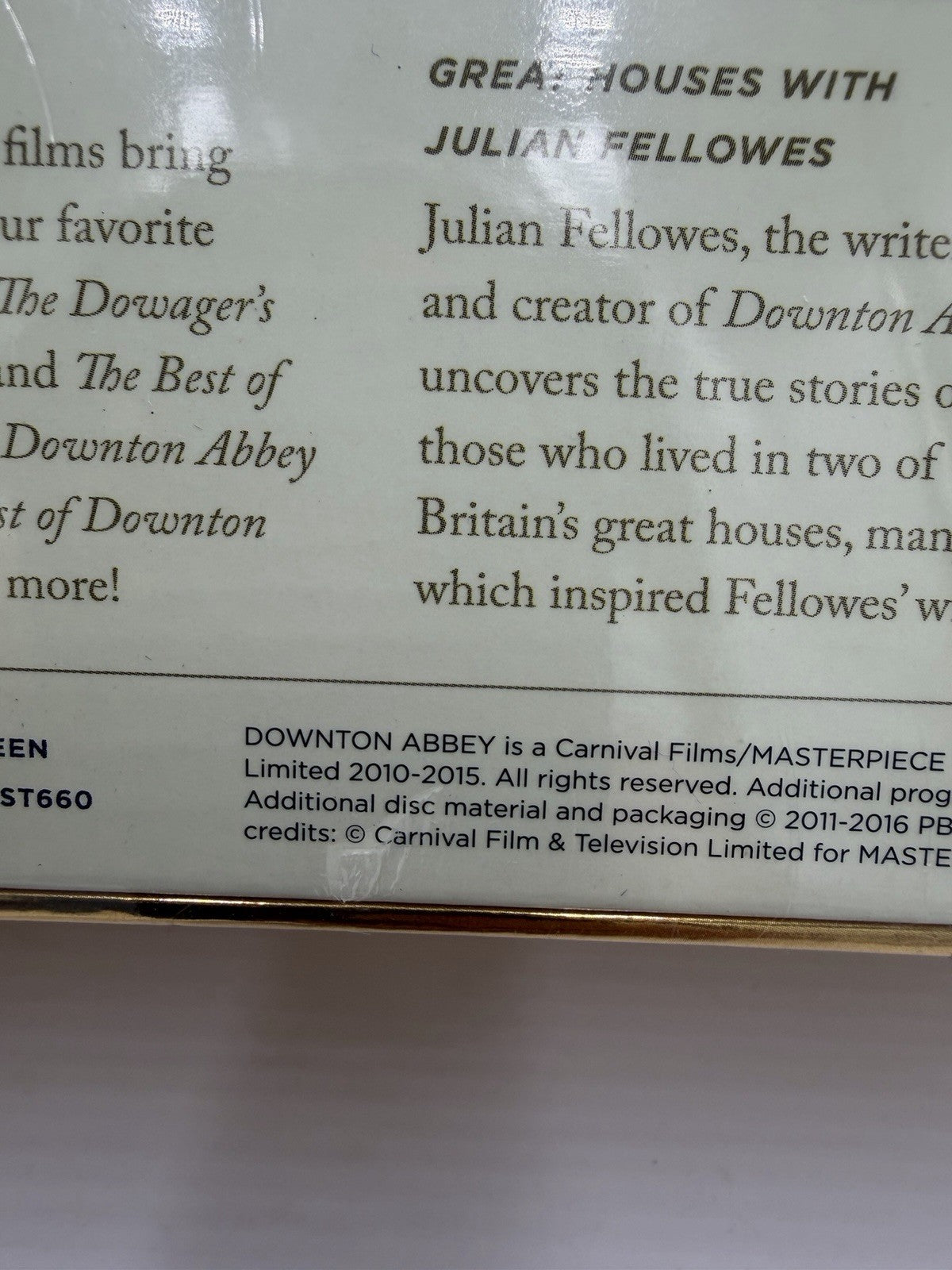 Dowton Abbey Limited Edition Complete Collectors DVD Set Plus Coasters Booklet