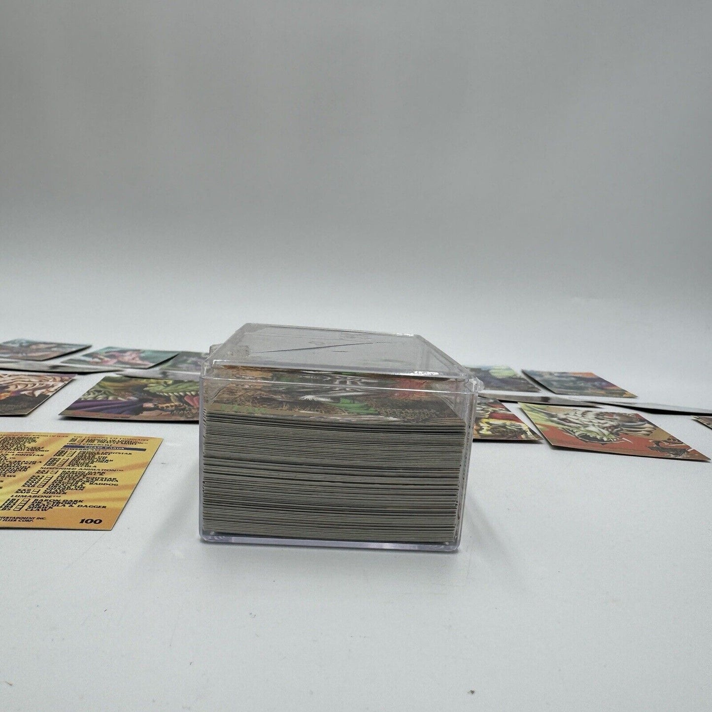 1995 Fleer Ultra SKELETON WARRIORS 100 Card Set Vintage Landmark Entertainment