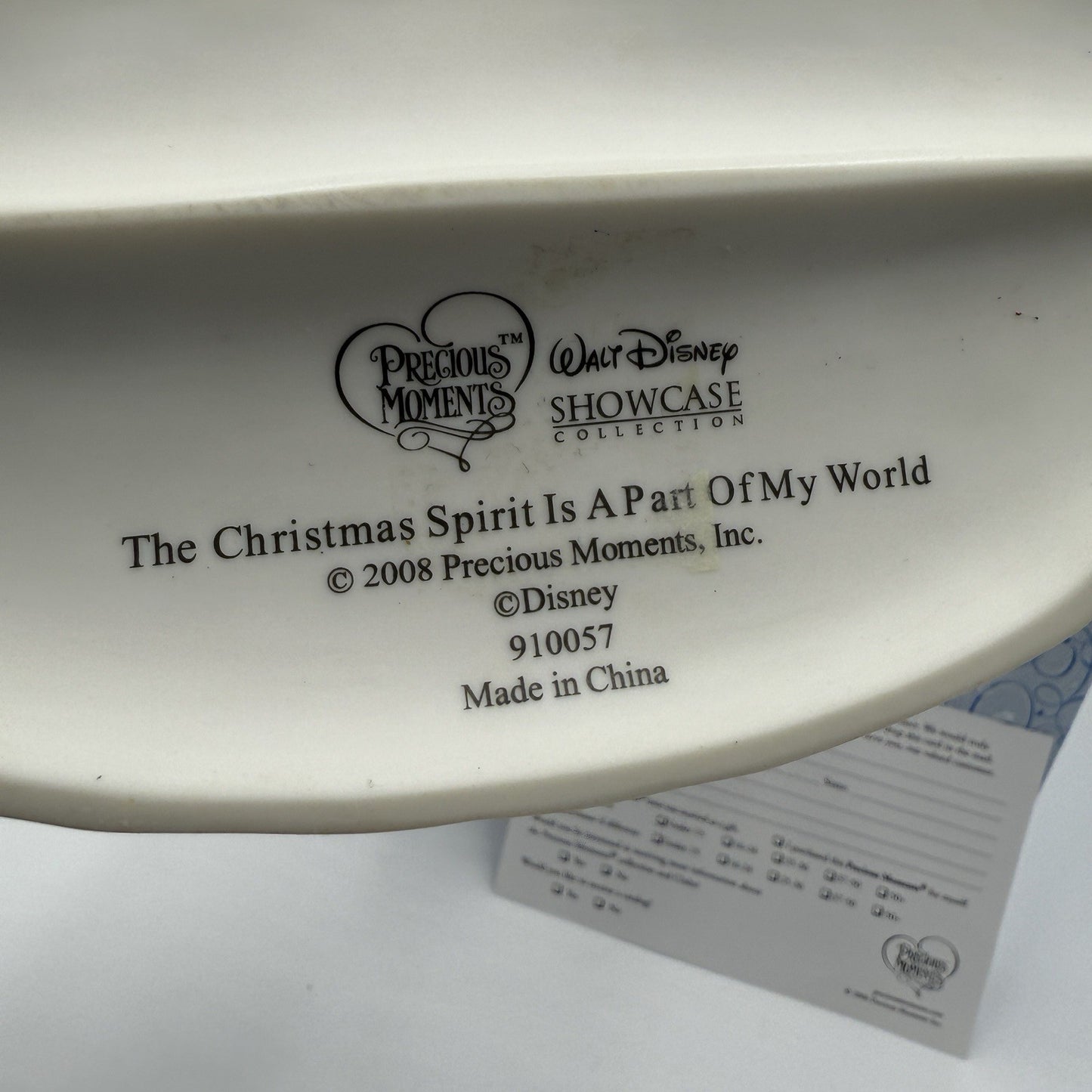 Precious Moments Disney Christmas Spirit is a Part of My World Ariel Figurine