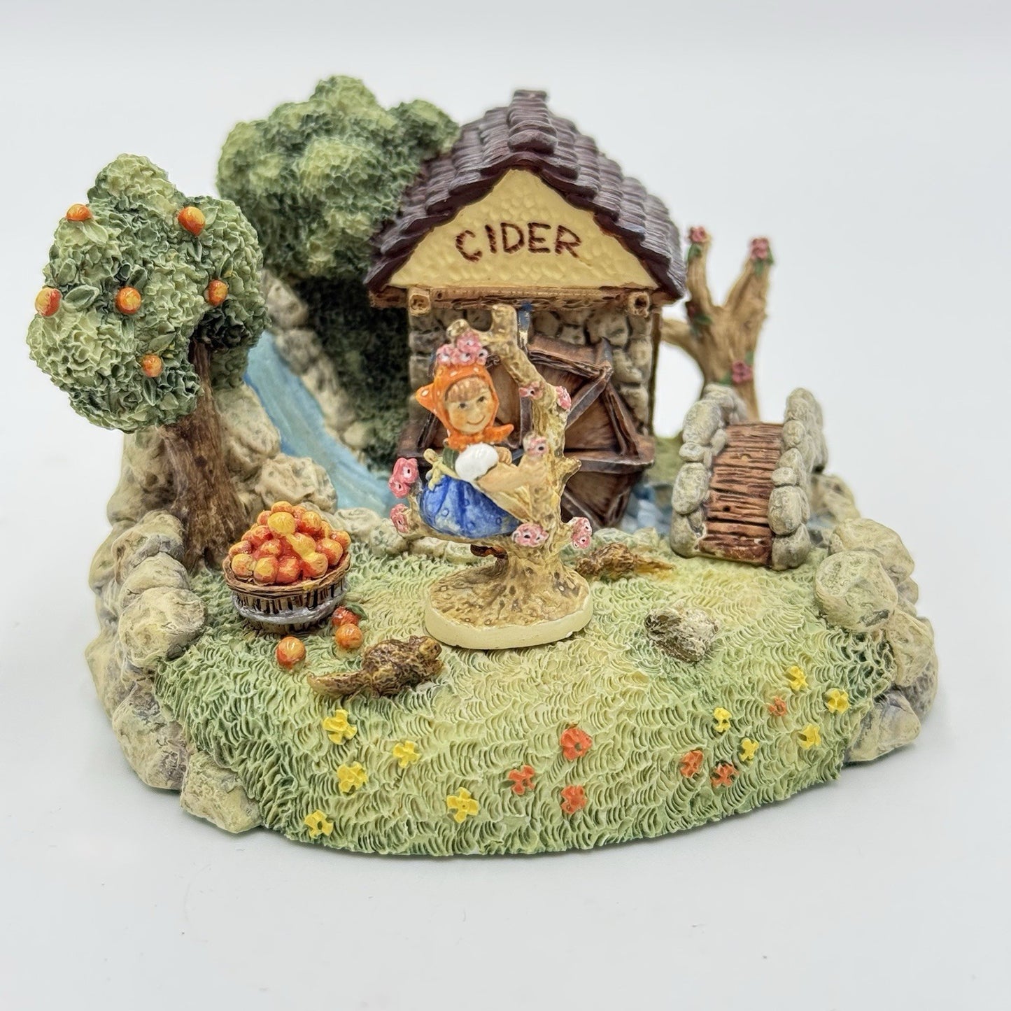 The Danbury Mint Apple Tree Girl Hummel Goebel Miniature 1” Figurines