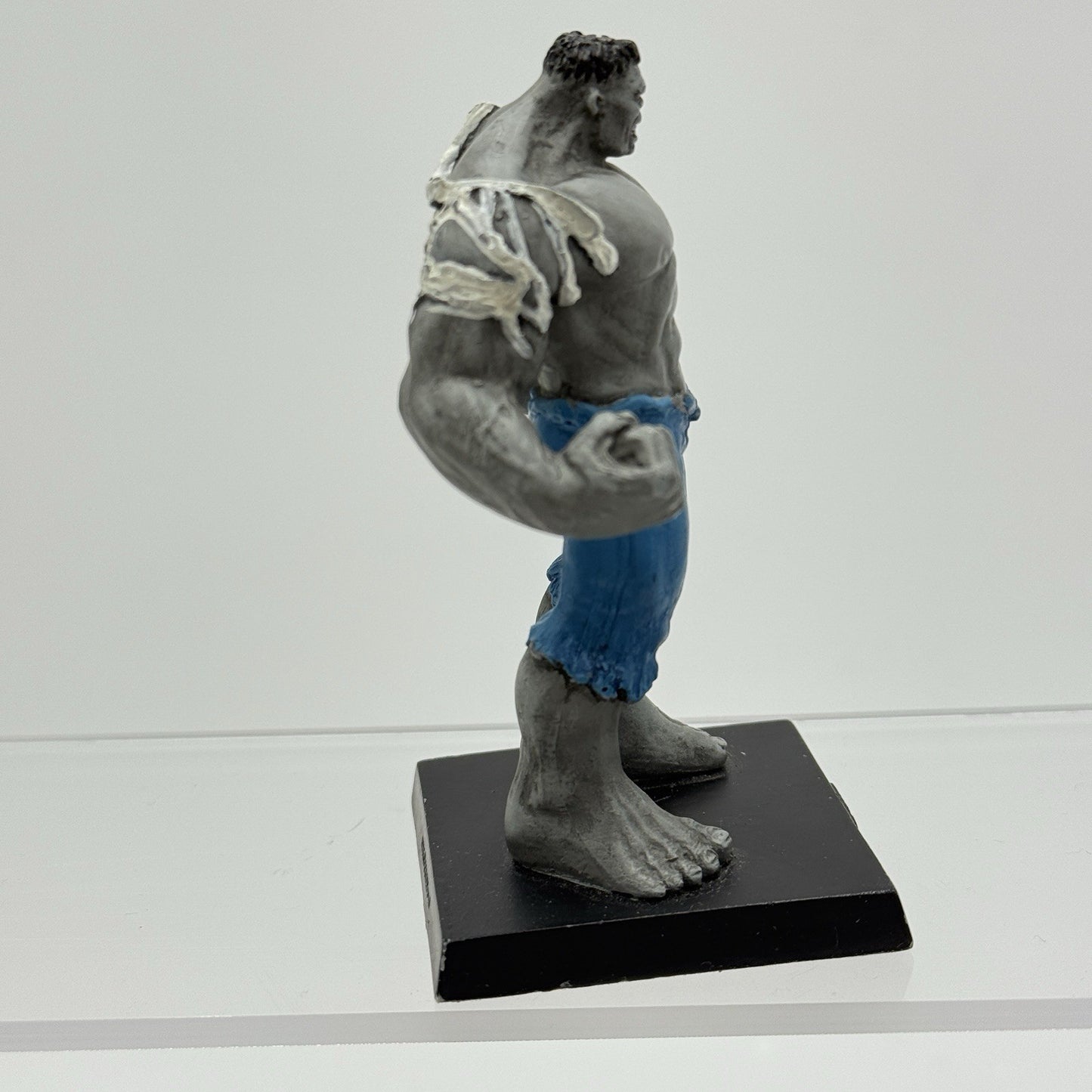 TM &2007 Marvel The Hulk 4”Grey Variant Classic Figurine Diecast Metal AUM/5316