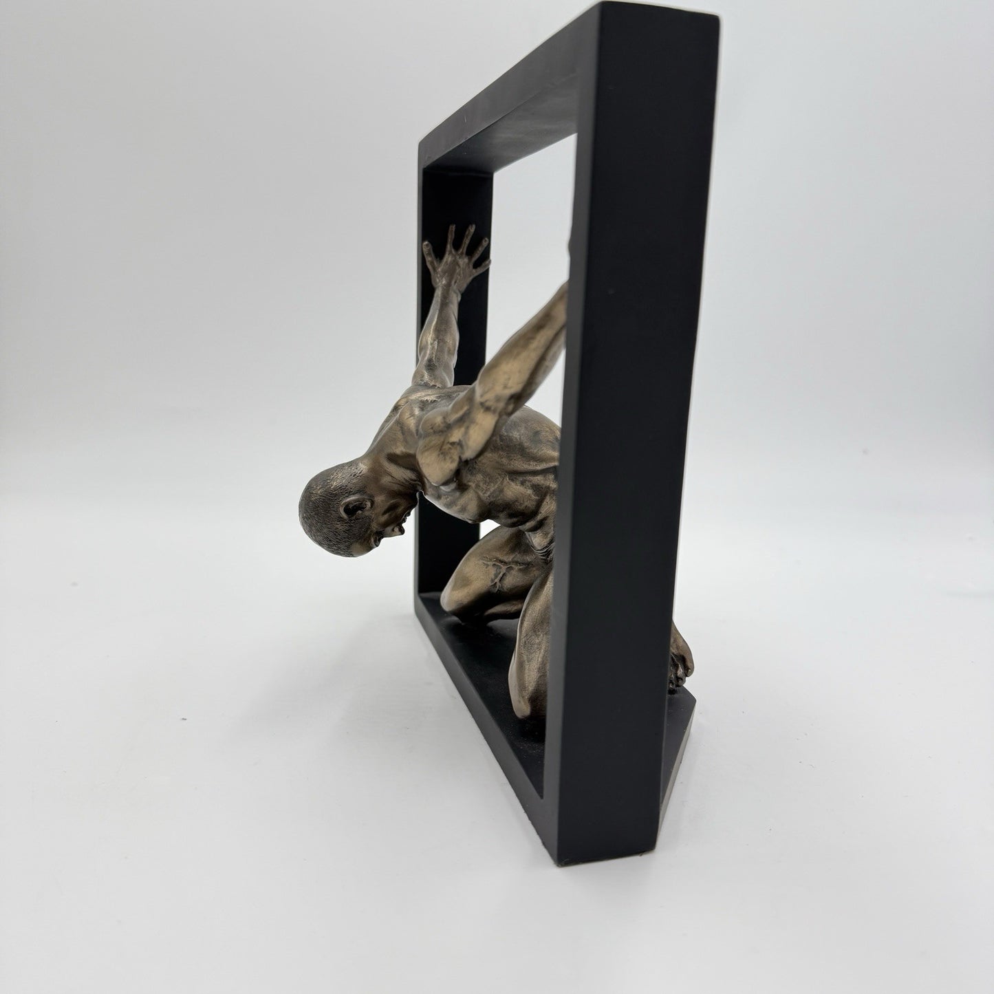 Veronese Design Modern Male Statue Man Sculpture Man Inside Frame 8x8 Figurine