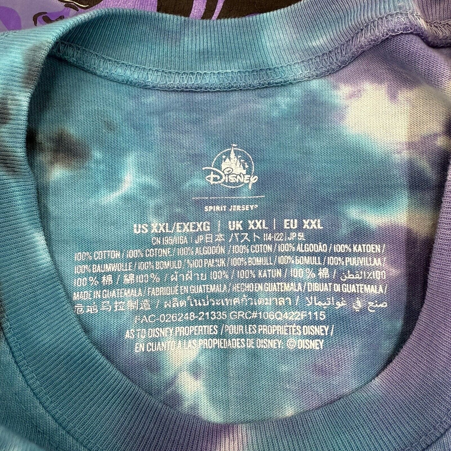Disney Parks Haunted Mansion Madame Leota Spirit Jersey XXL Adult Jersey Unisex