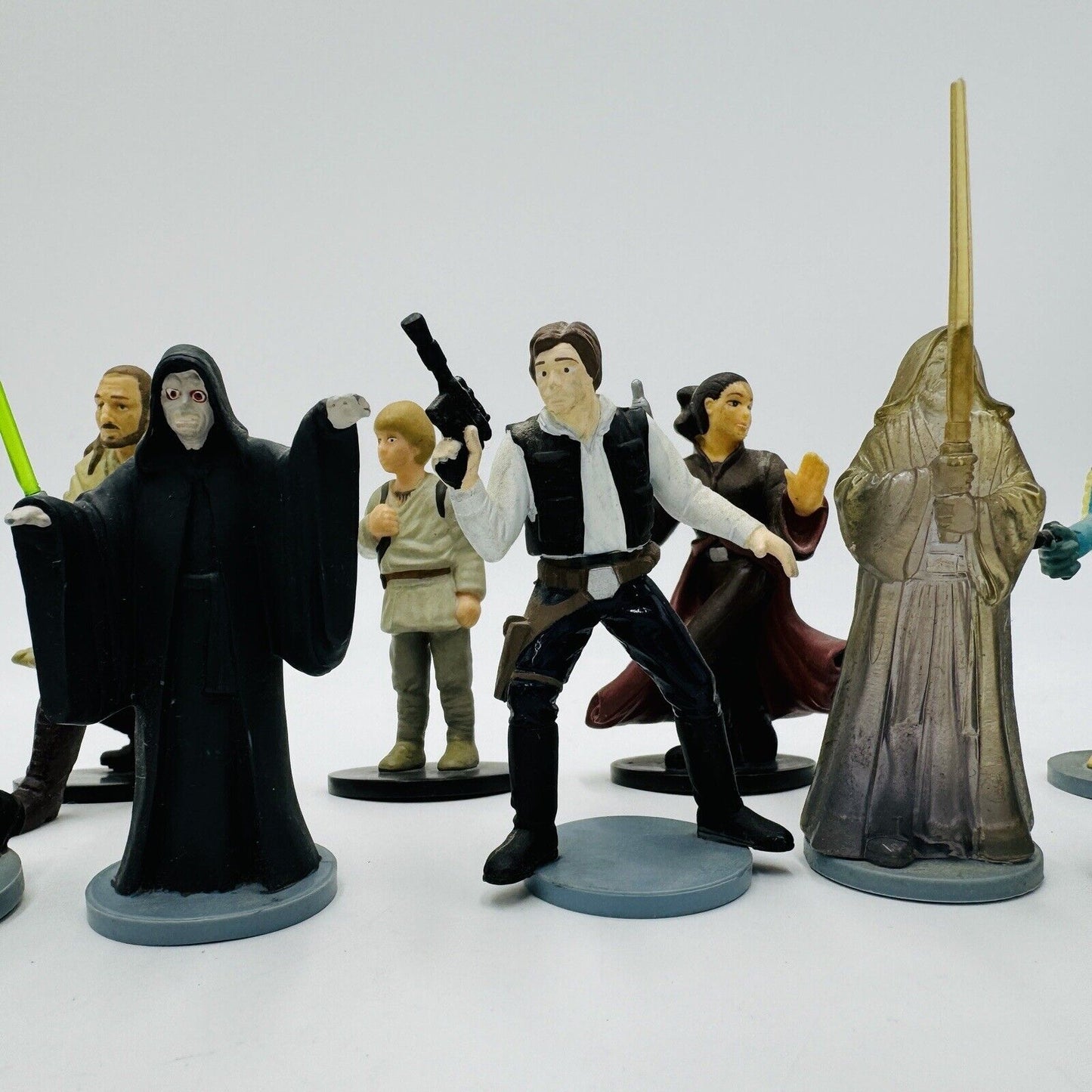 Vintage Applause Star Wars Figurines with Stand 1999 Lot 22 Pieces