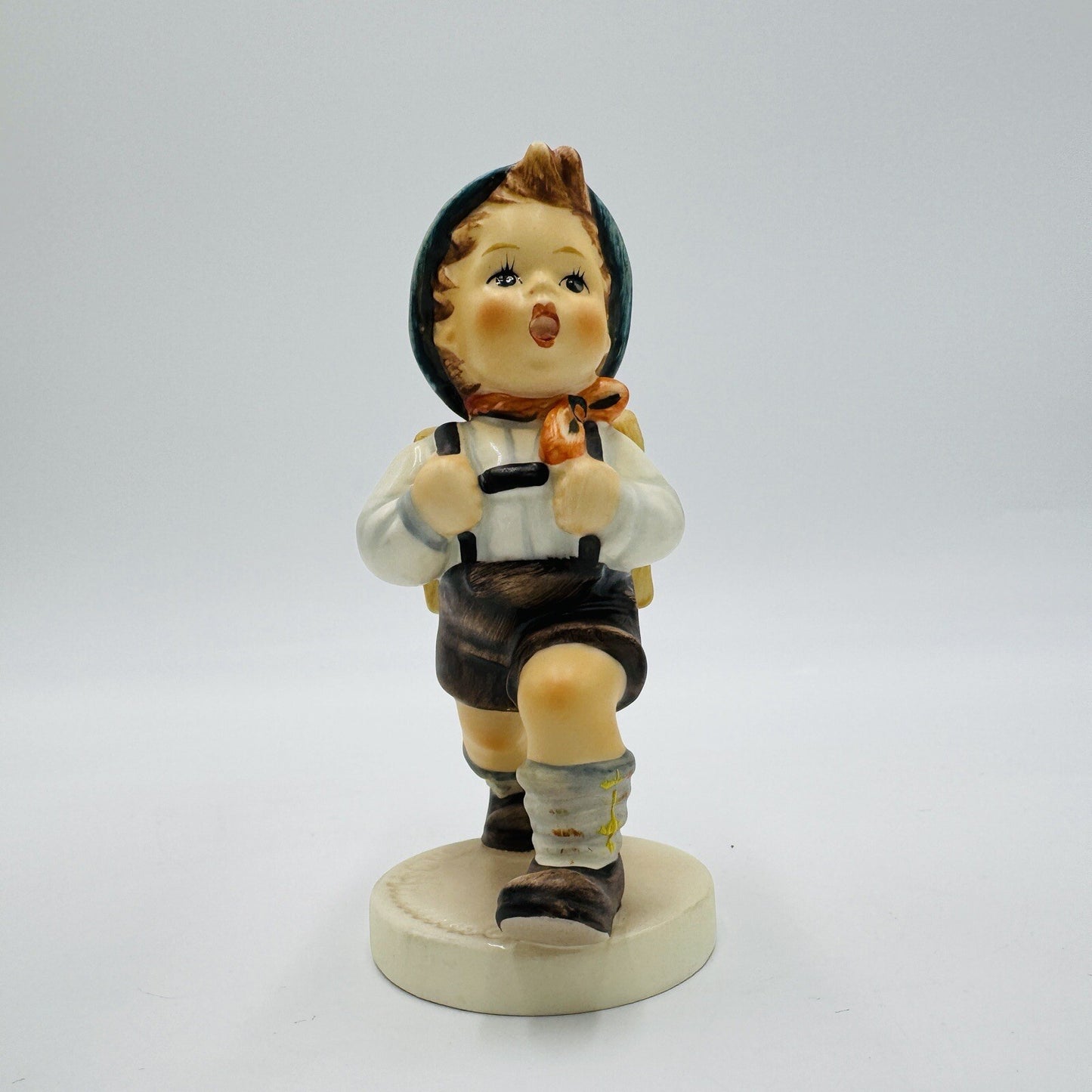 Hummel GOEBEL Germany School Boy Figurine Vintage Painted 822/0 1987