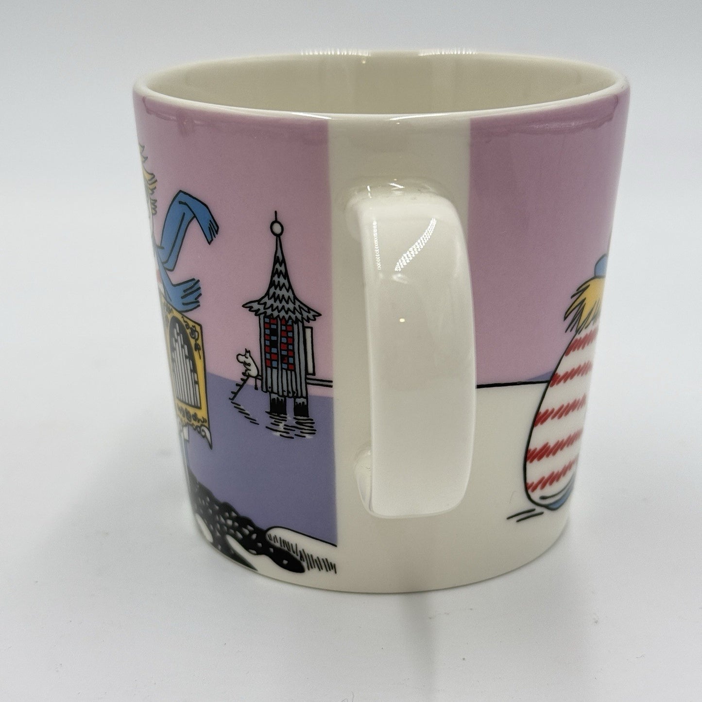 Moomin Tooticky Violet Little My and Moomin Coffee Mug By Arabia Porcelain