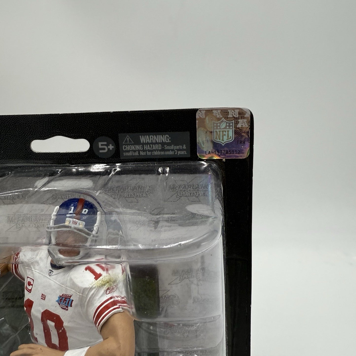 2014 McFarlane NFL New York Giants Eli Manning Super Bowl Action Figurine