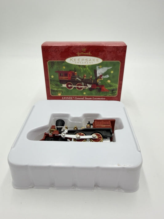 Hallmark Lionel General Steam Locomotive 1872 Diecast Keepsake Ornament New