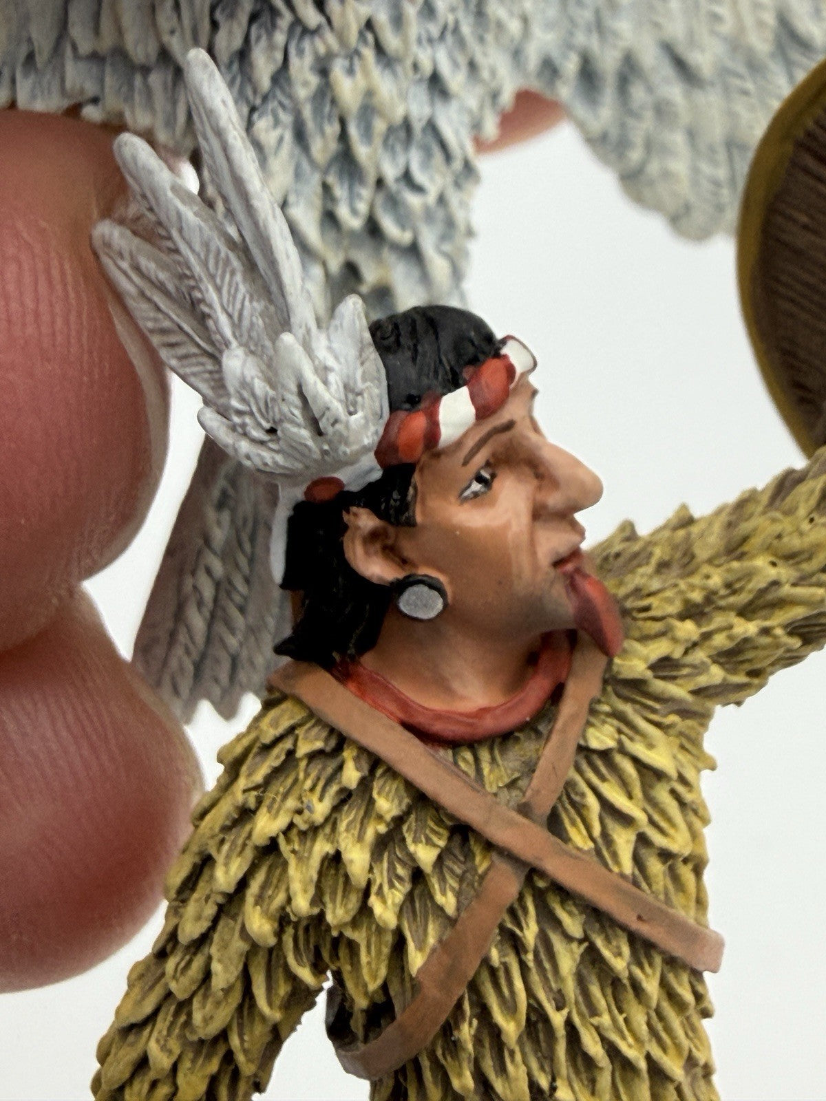 John Jenkins Designs Aztecs & Conquistadors TLAXCALTEC Elite Warrior Toy Soldier