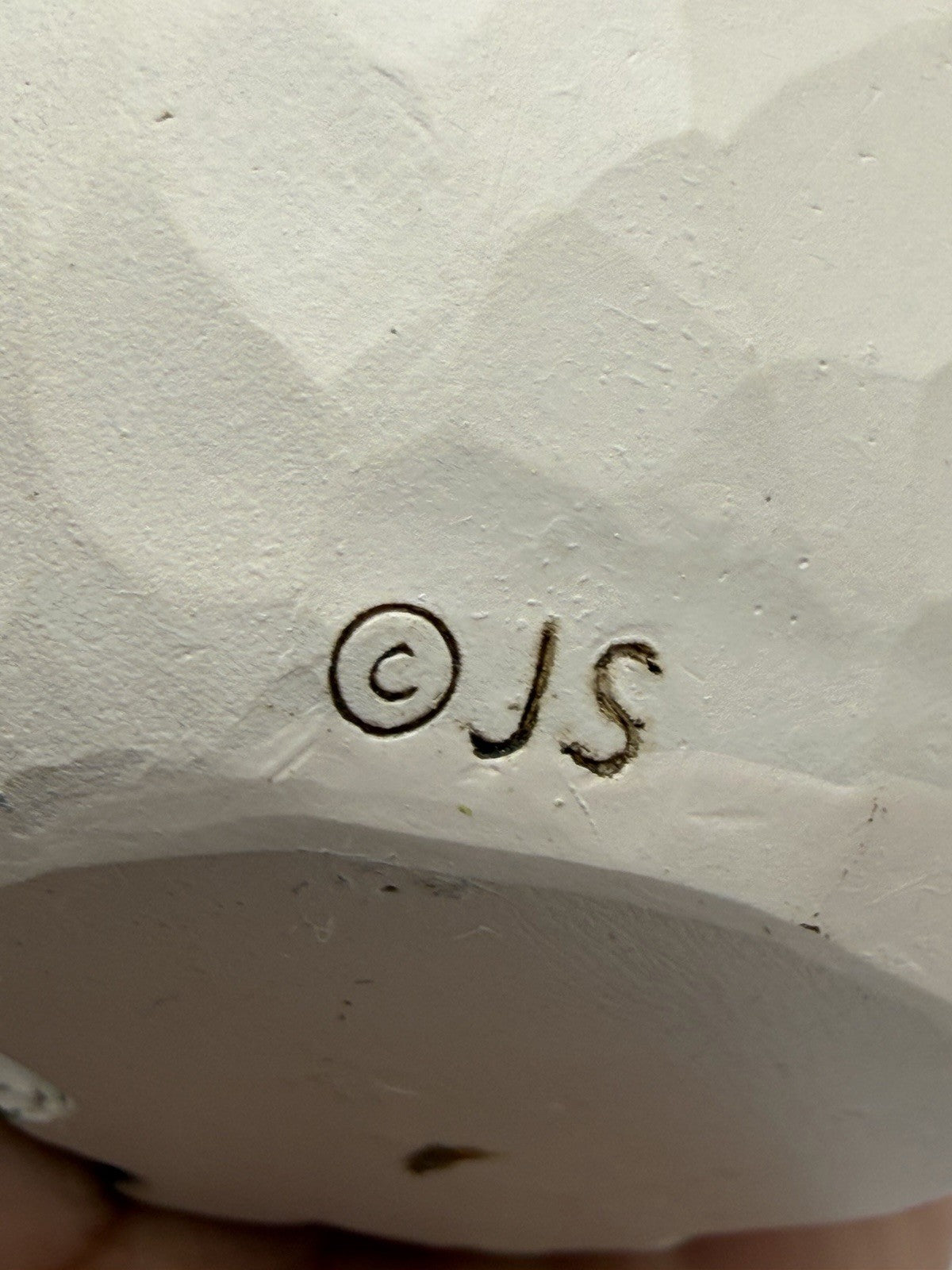 Jim Shore White Woodland 2021 Snowman W/basket Christmas Ornament