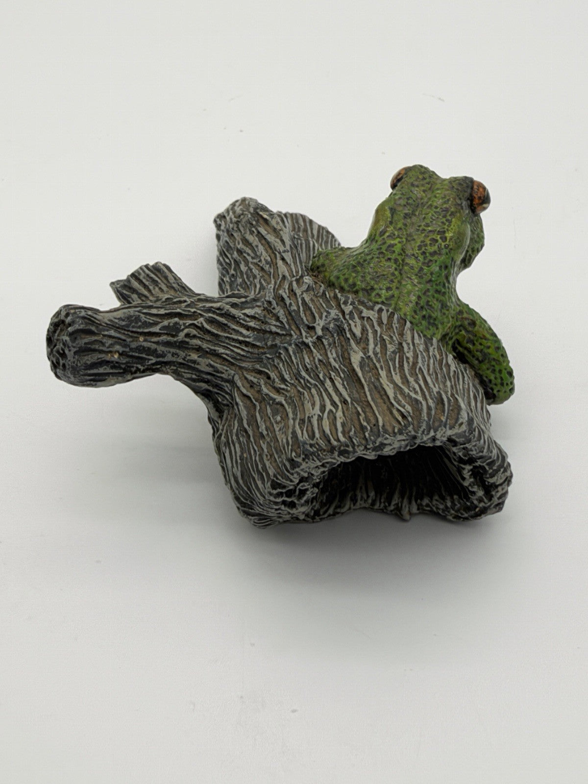 Vintage Studio Art Frog Painted Figurine Signed Oliphant 1991