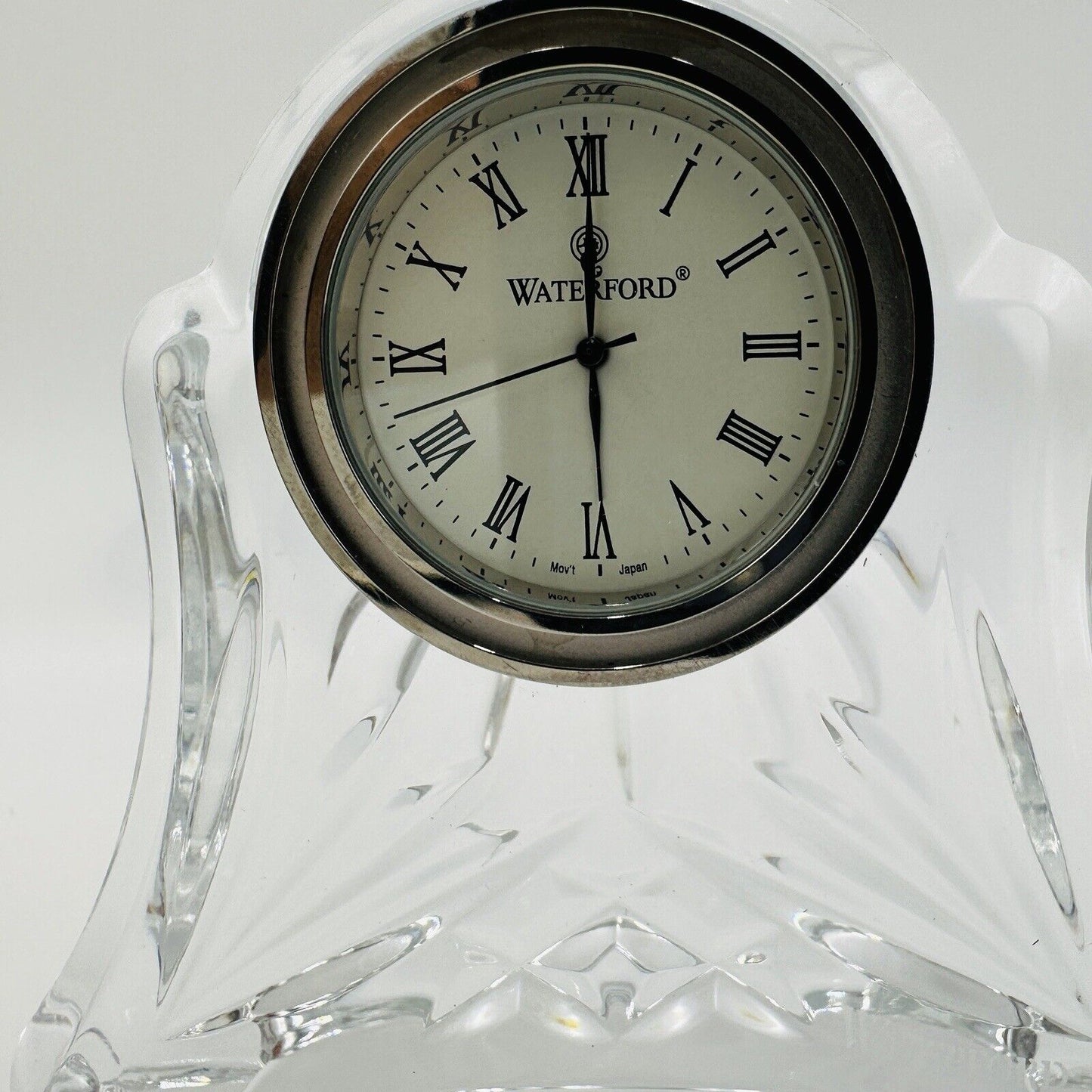 Waterford Crystal Mantel Piece Clock Heritage Small Abbey Office Decor Ireland