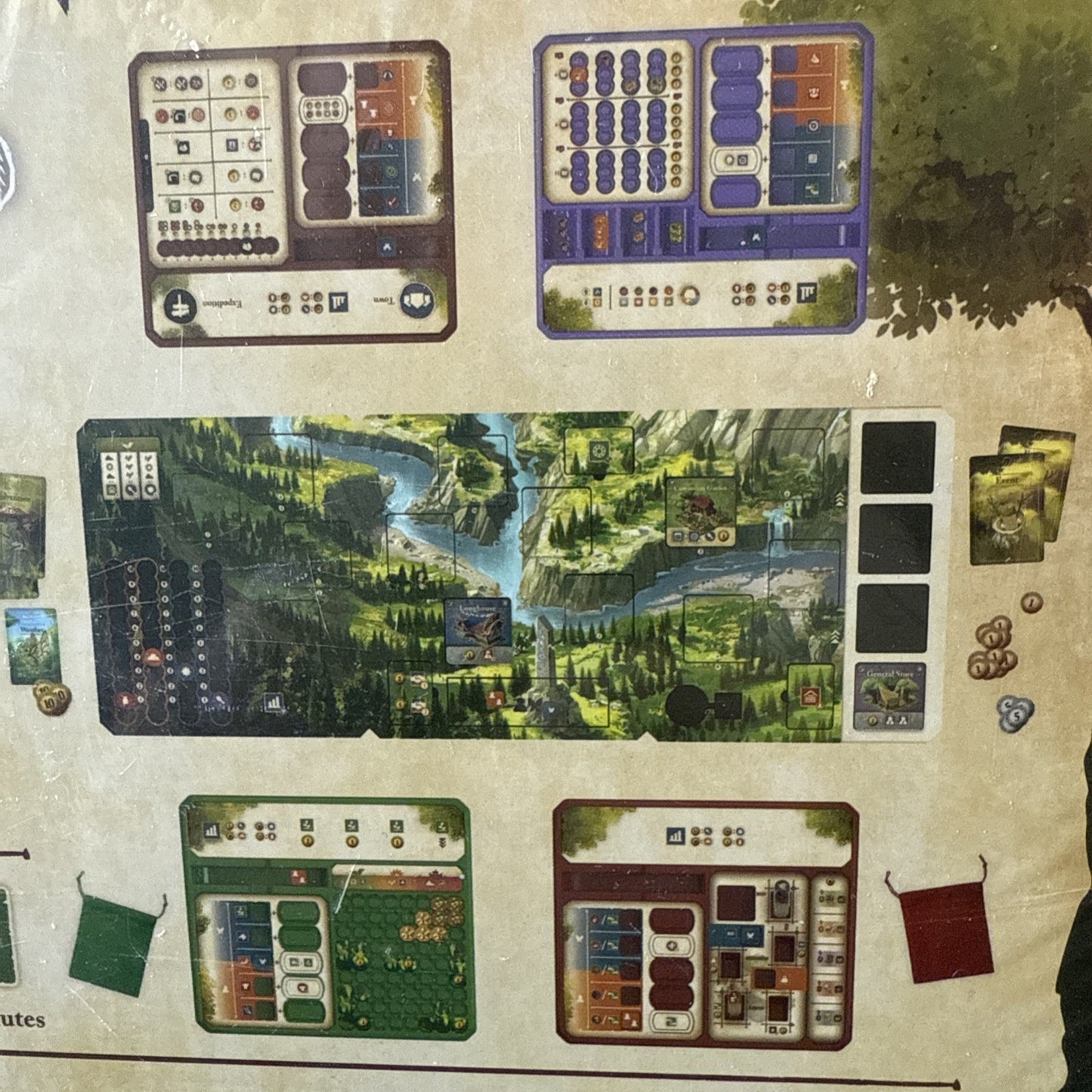 Mythwind Upgraded Crowdfunding Board Game Bundle with Expansions, Minis, & More