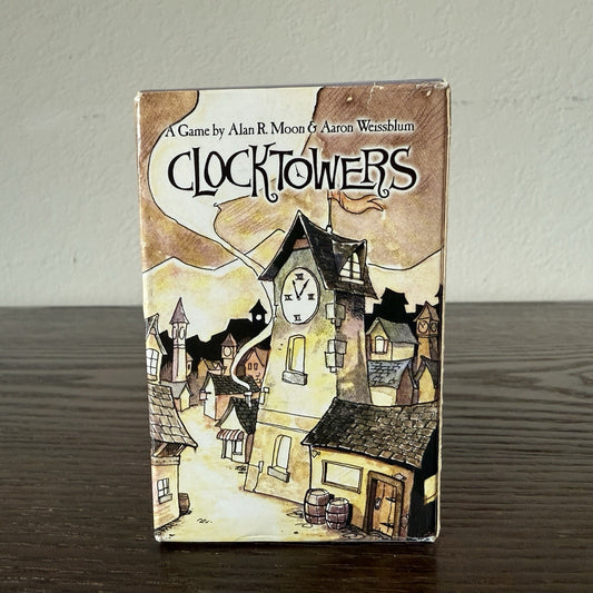 Clock Towers Card Game By Alan Moon Rare 2-4 Players