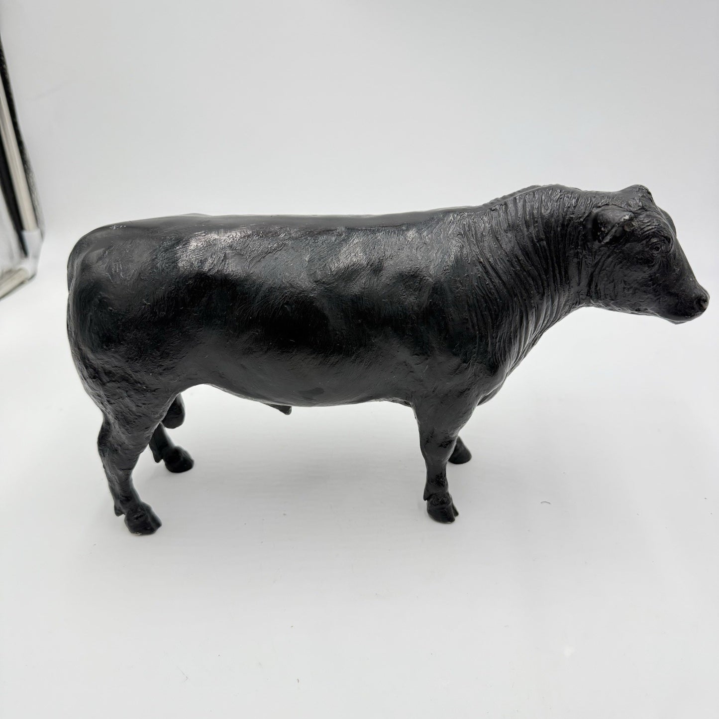 Vintage Breyer Molding Co. Black Angus Bull #365 Chris Hess Design