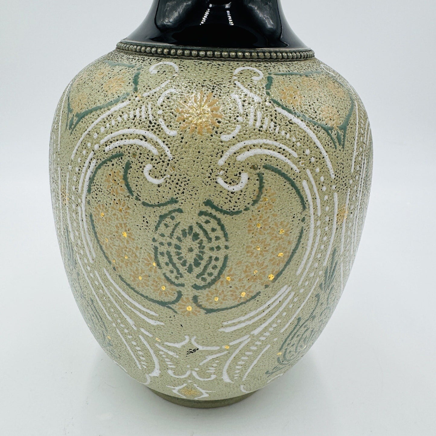 Lovatt Langley Mill England Leadless Glaze Pottery Vase Antique