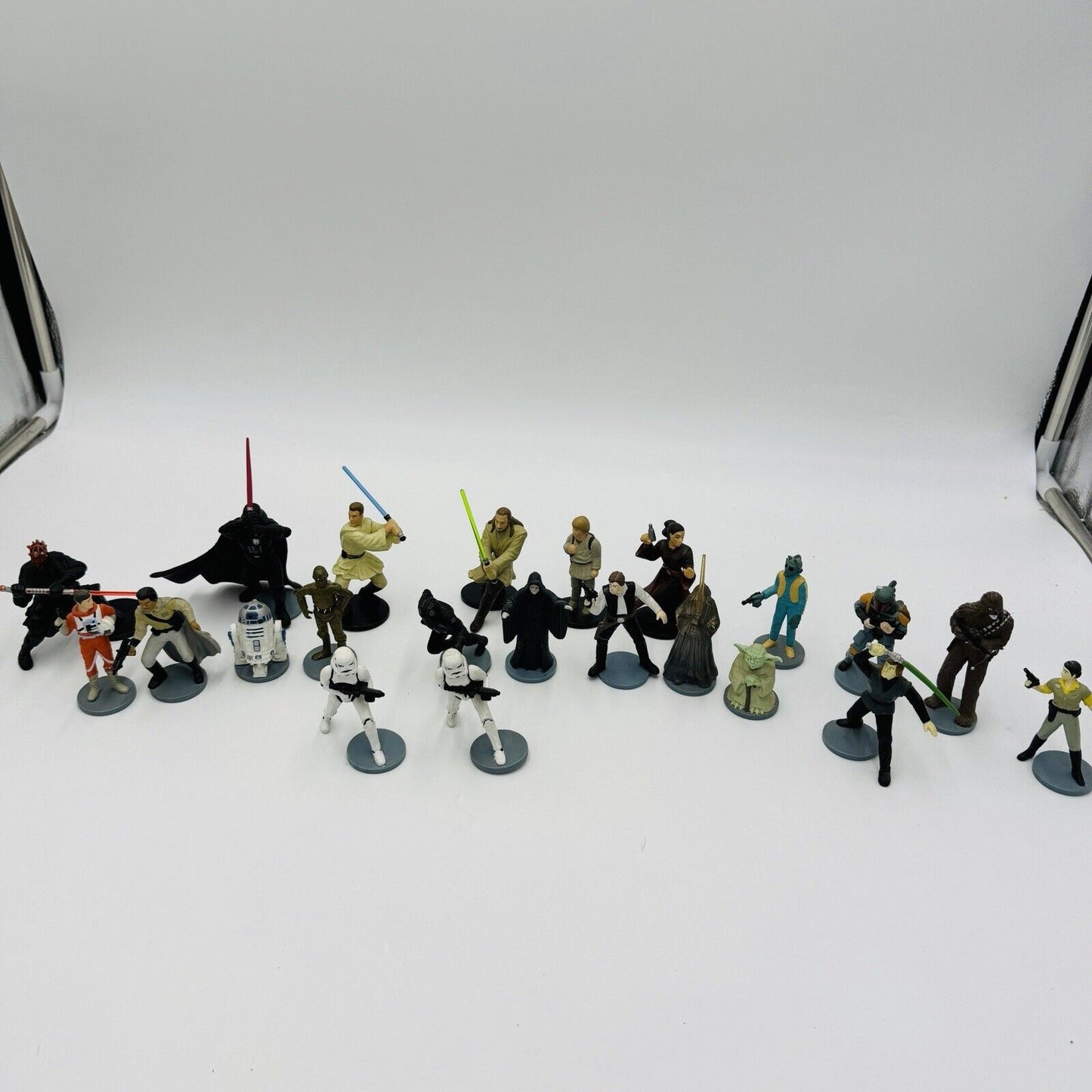 Vintage Applause Star Wars Figurines with Stand 1999 Lot 22 Pieces