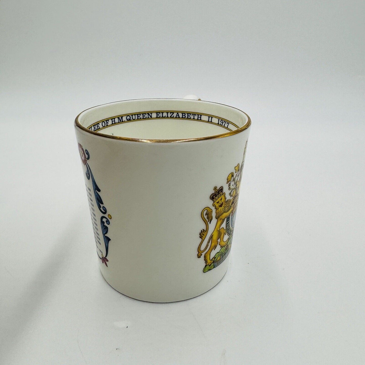 AYNSLEY Bone China Kings & Queens Of England Jubilee Mug Porcelain UK