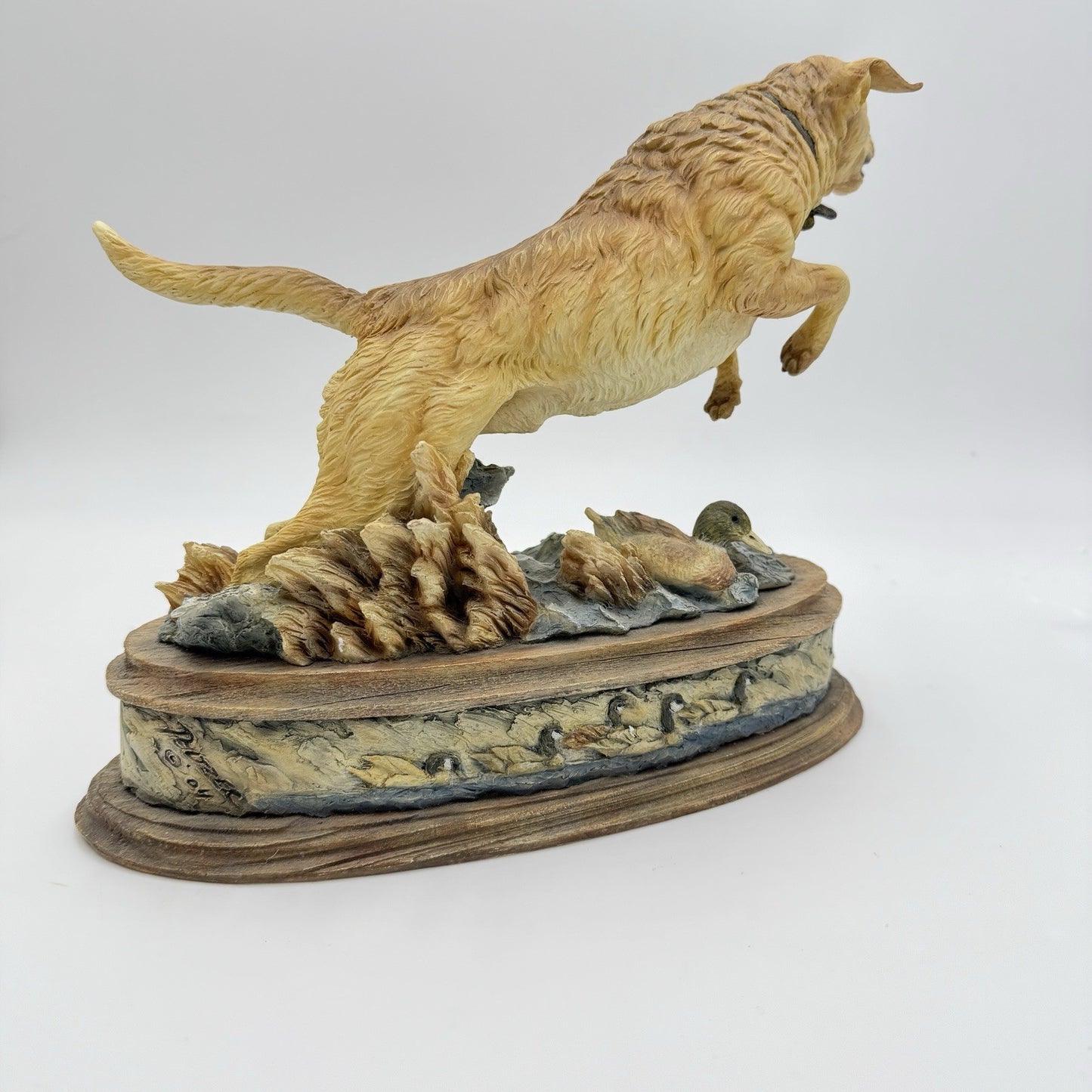 Ducks Unlimited Labrador 2005/2006 Exclusive On Your Mark signed Rare Sculpture