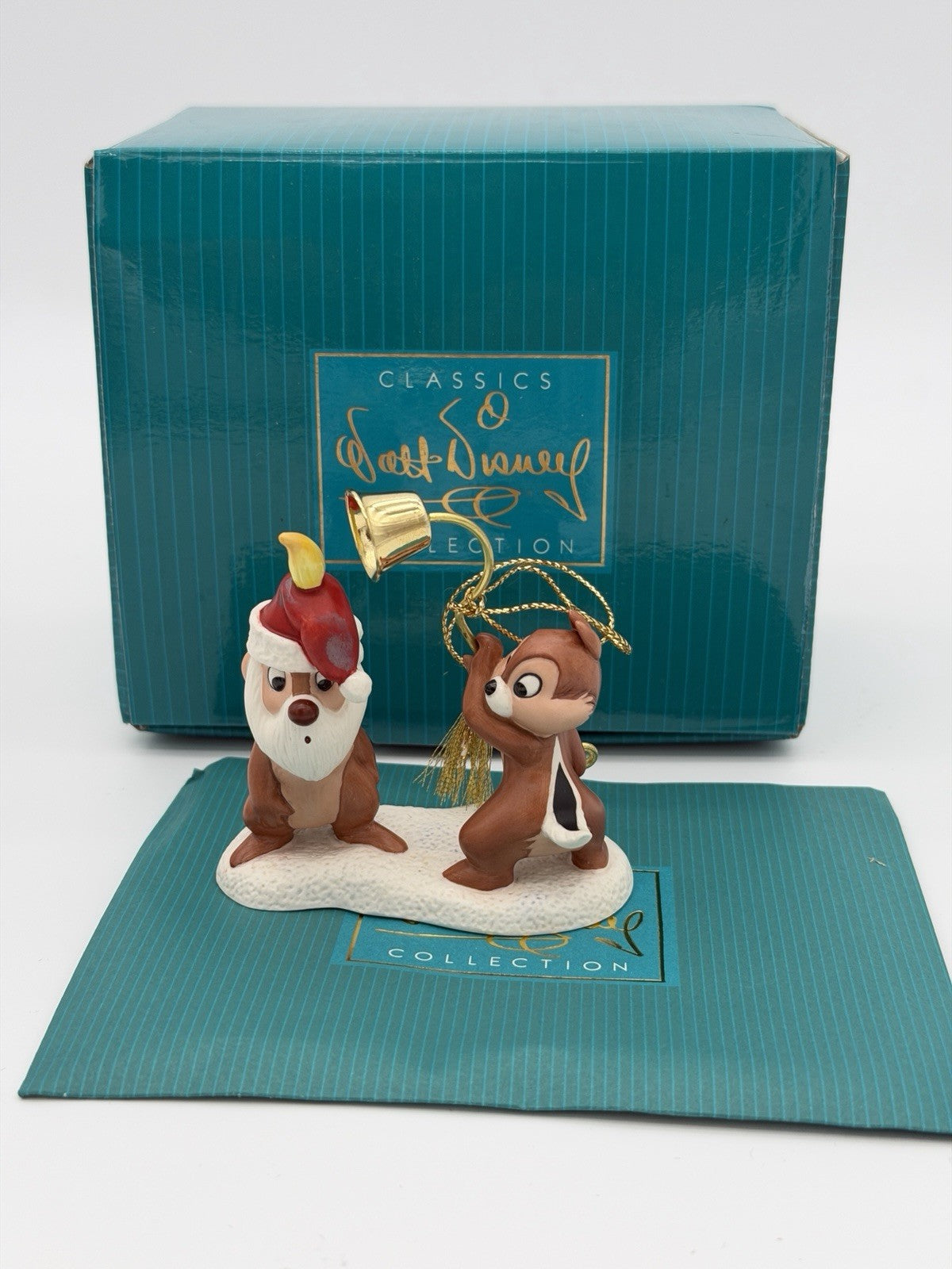 WDCC Disney Figurine Chip 'N Dale Little Mischief Makers Porcelain Ornament /COA