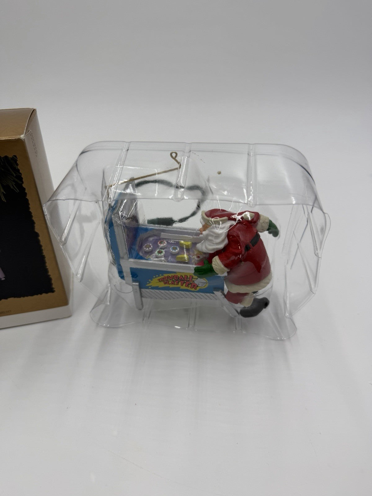 Vintage 1996 Hallmark Ornament Pinball Wonder Lights Sound Movement Tested Works