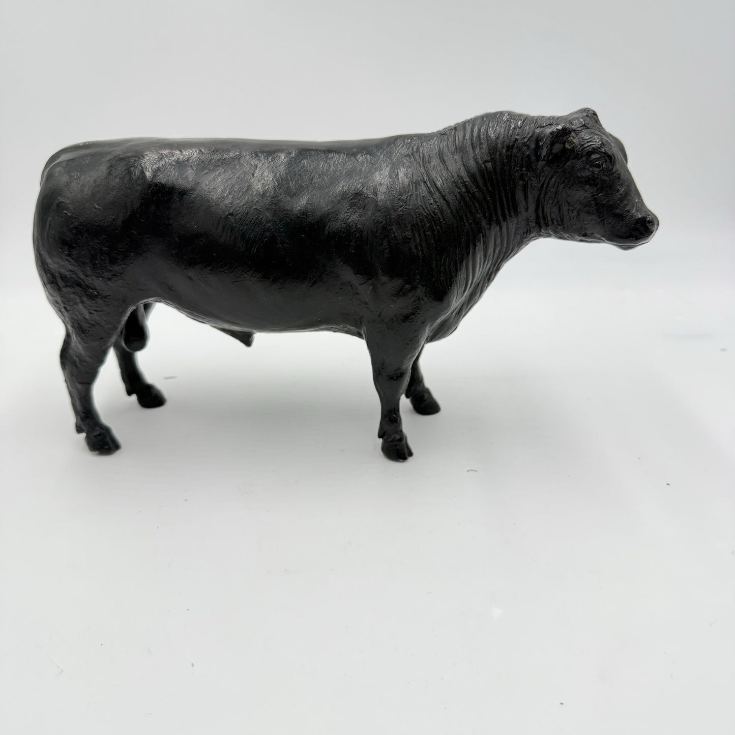Vintage Breyer Molding Co. Black Angus Bull #365 Chris Hess Design