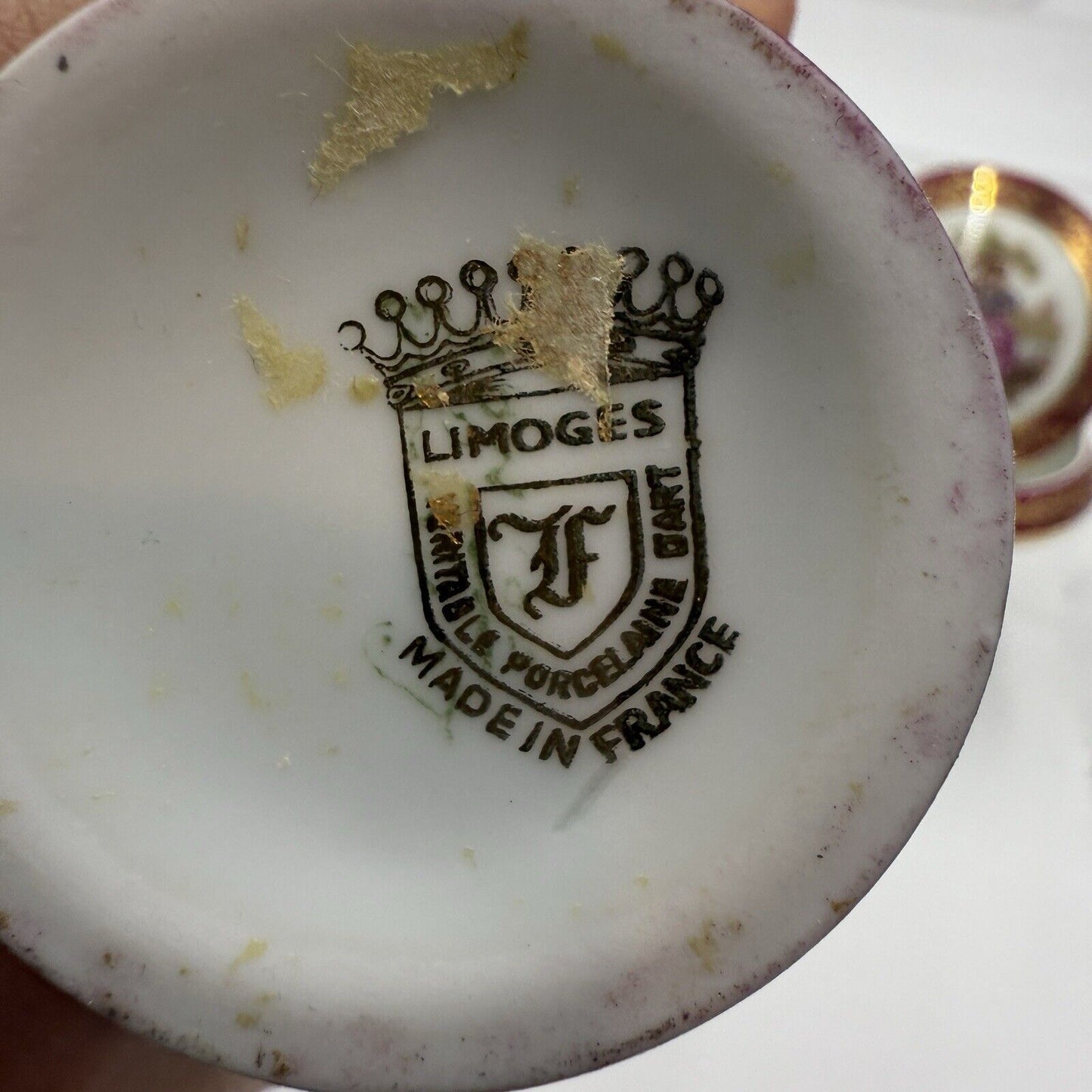 Vintage Limoges France Porcelain Courting Couple Portrait Victorian Vases Lot