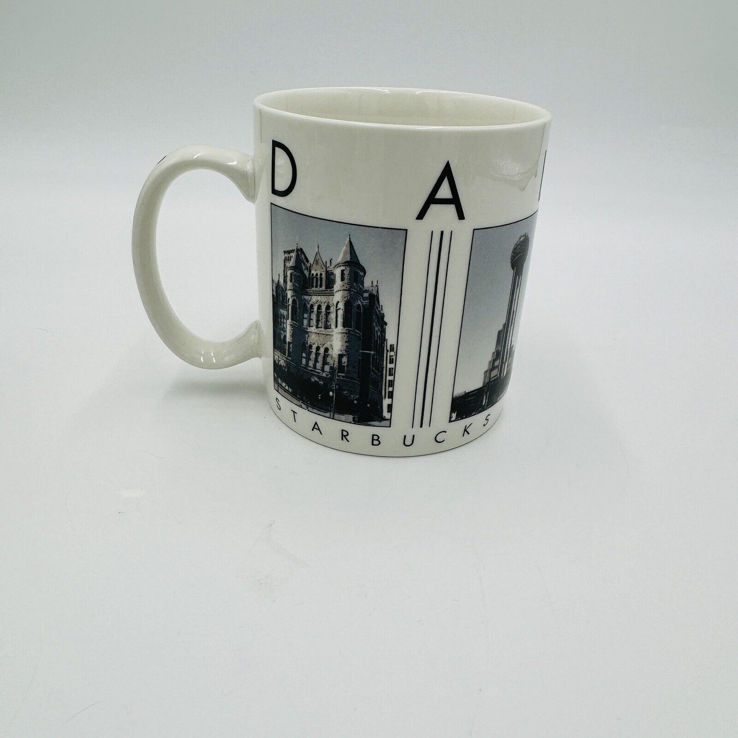 Starbucks Coffee Mug "Dallas" 2005" Barista - City Scenes - Beautiful! Fast Ship