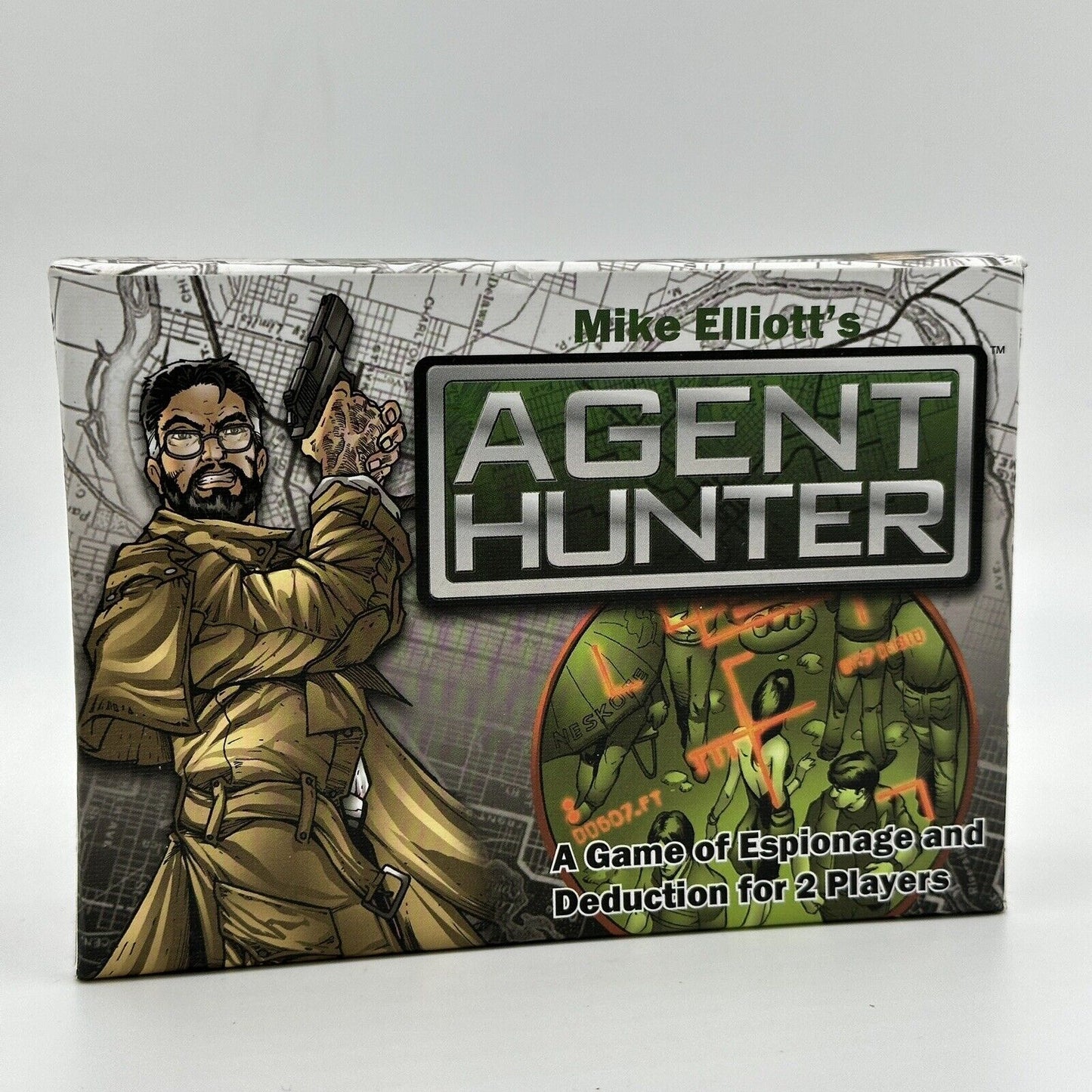 AEG Mike Elliott's Agent Hunter Game of Espionage for 2 Players Cards Fun