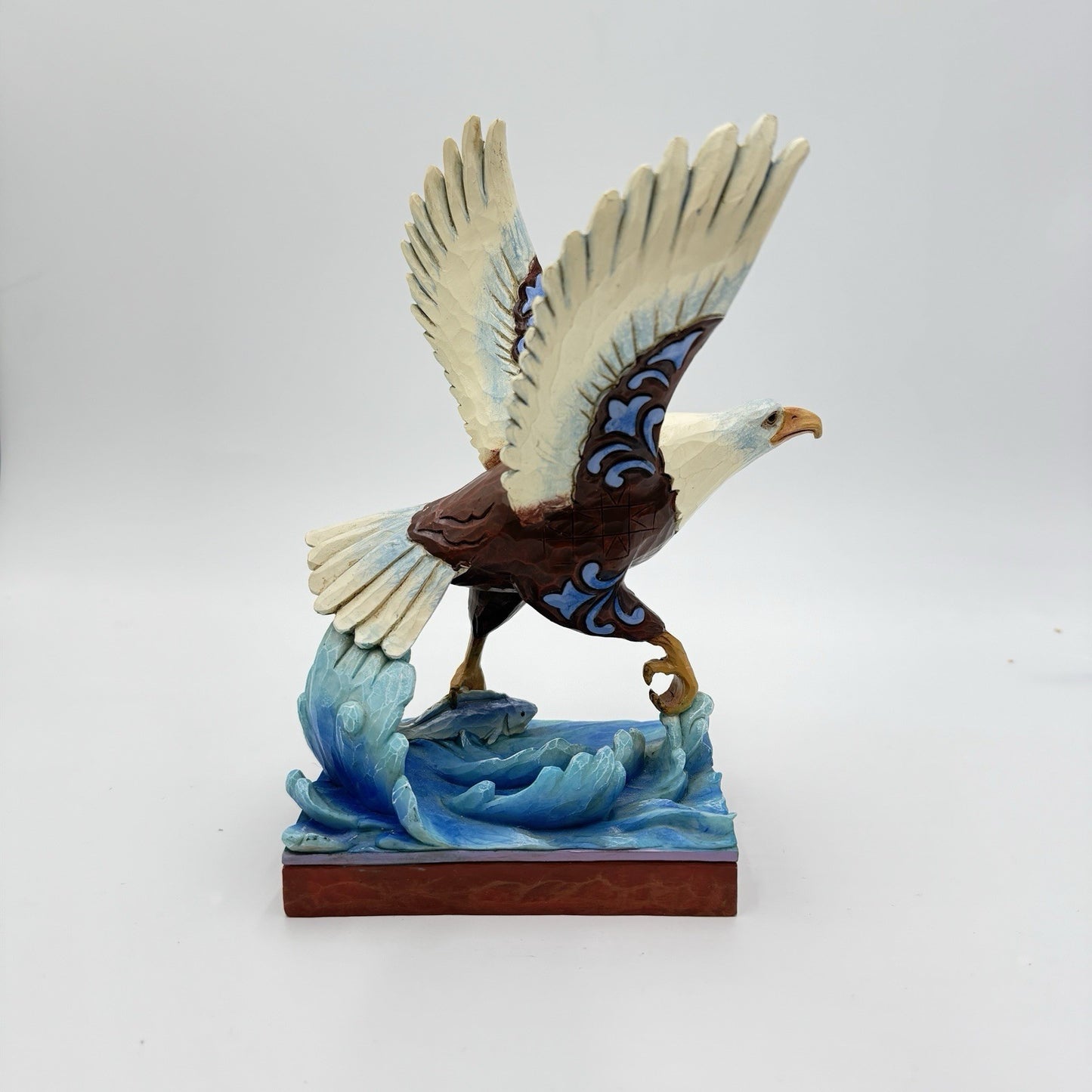 Jim Shore Heartwood Creek Bald Eagle Figurine 9” You Have The Strength To Soar