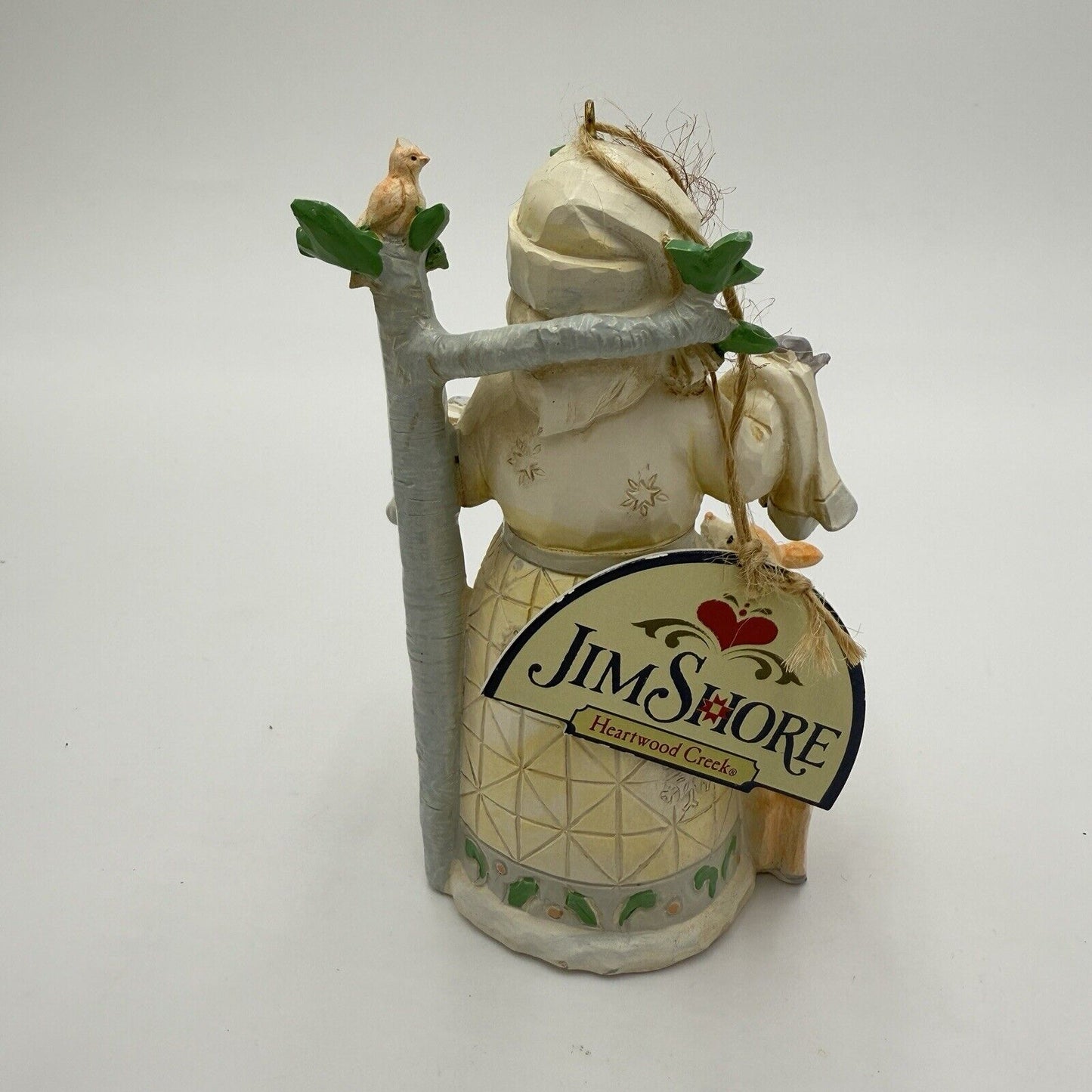 Jim Shore Heartwood Creek - White Woodland 2022 Dated Christmas Ornament
