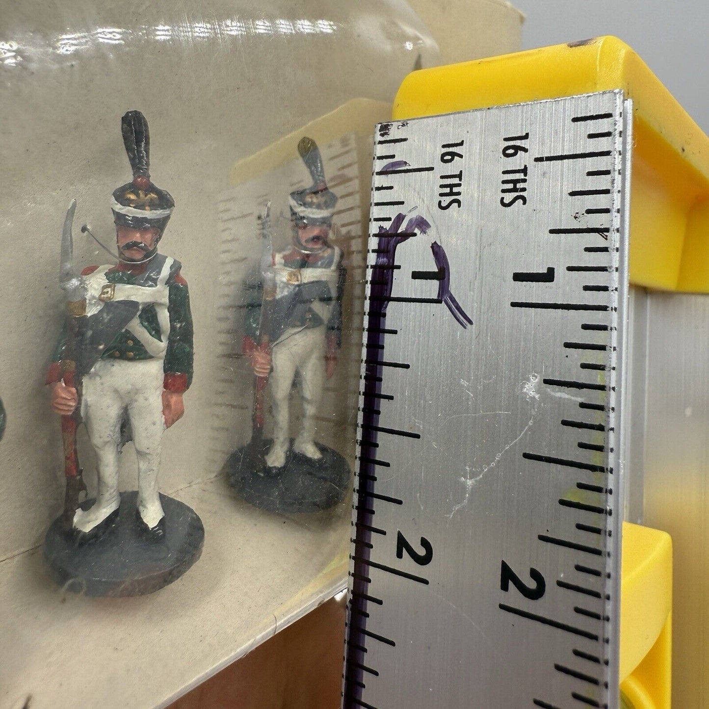 Rare MOSDEC Russian Toy Soldiers The Battle Of Borodino Miniature Metal 2”