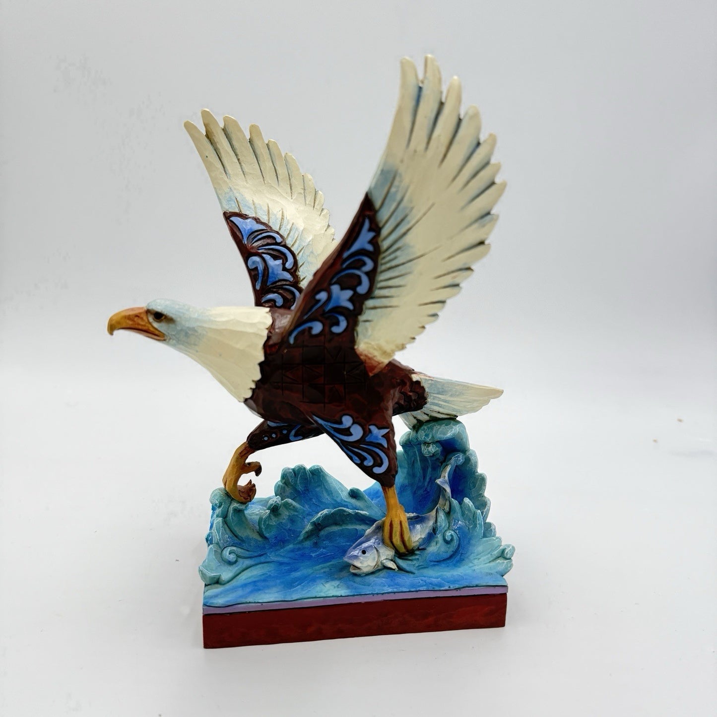 Jim Shore Heartwood Creek Bald Eagle Figurine 9” You Have The Strength To Soar