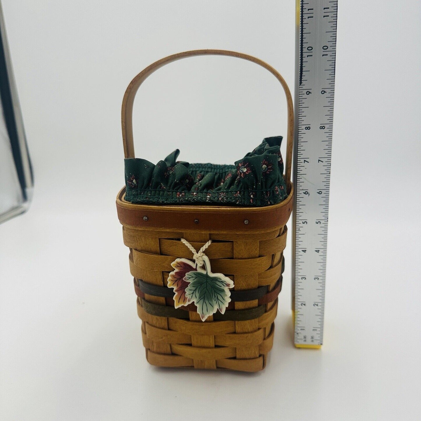 Longaberger 1992 Shades Of Autumn Bittersweet Basket #10804 w/ Liner & Protector