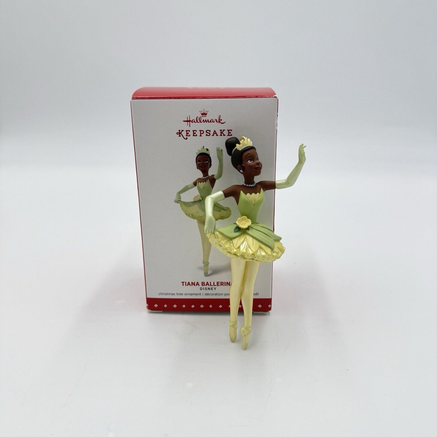 Hallmark Ornament Tiana Ballerina Disney 2015 Princess Christmas