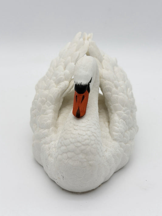 Lenox Fine Porcelain The Graceful Swan Figurine White 90s Vintage Matte