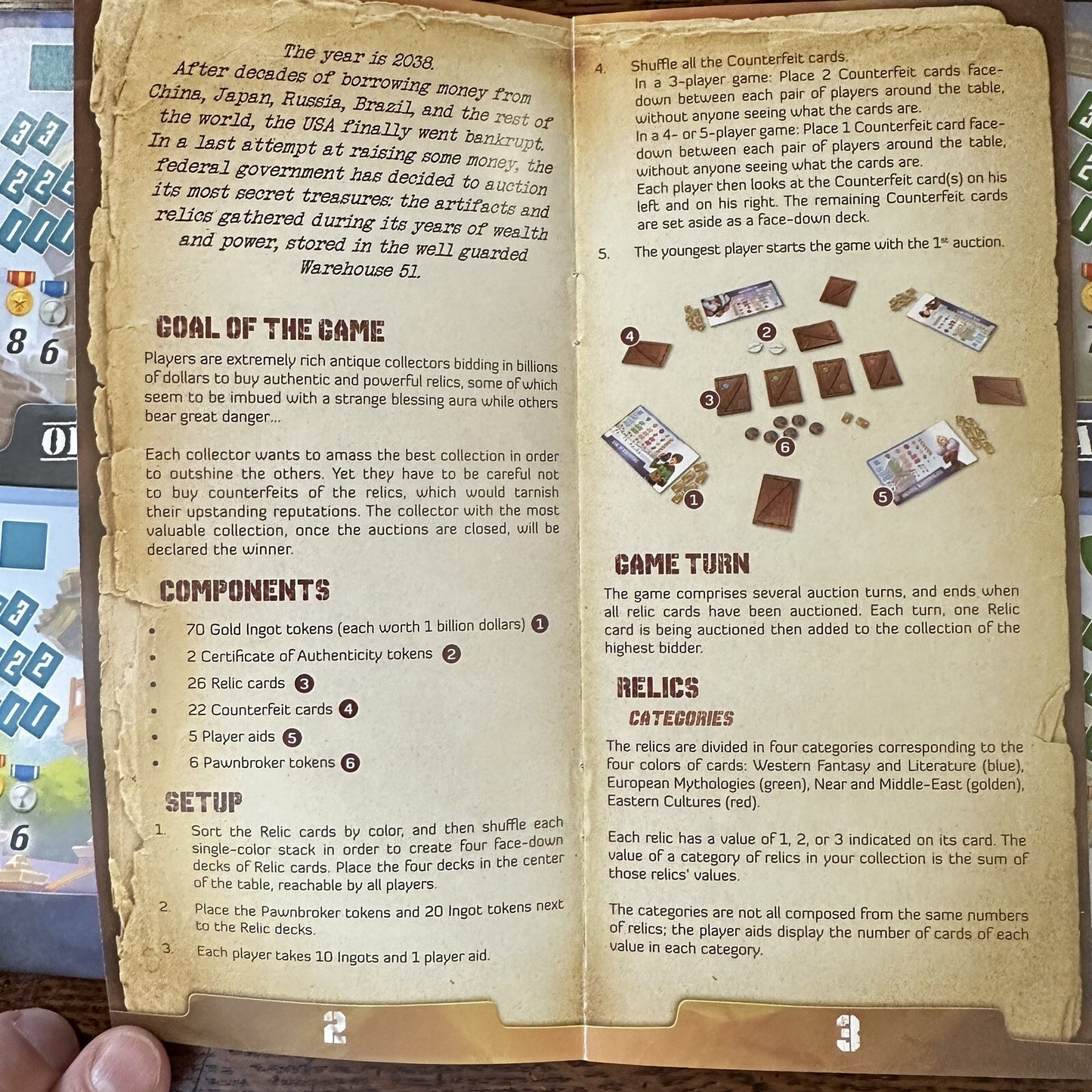 Fun Forge Warehouse 51 Card Game Studios Indian Jones Treasures Small Box
