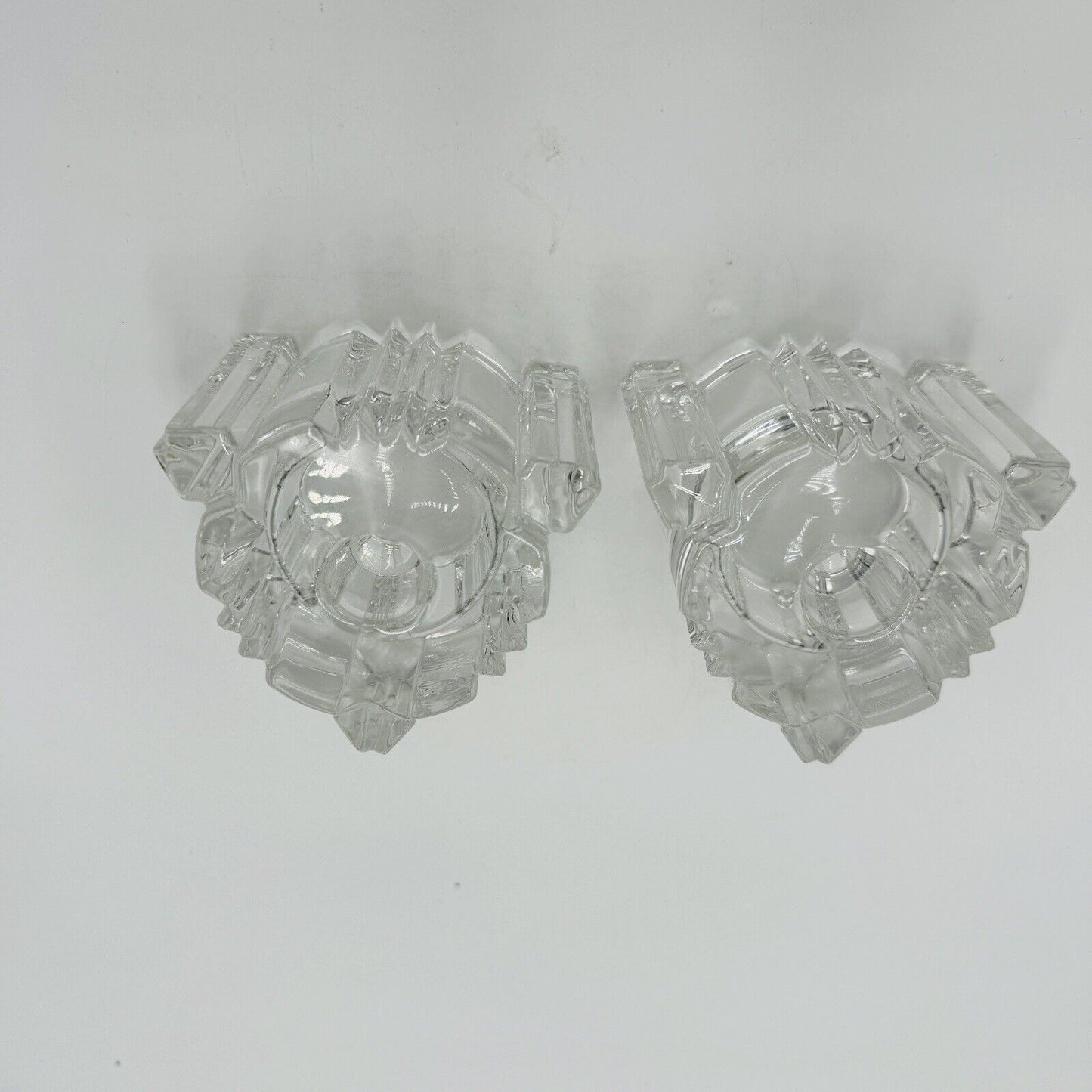 Vintage Set of 2 Lenox Fine Crystal Votive or Candle Stick/Tapper Holders