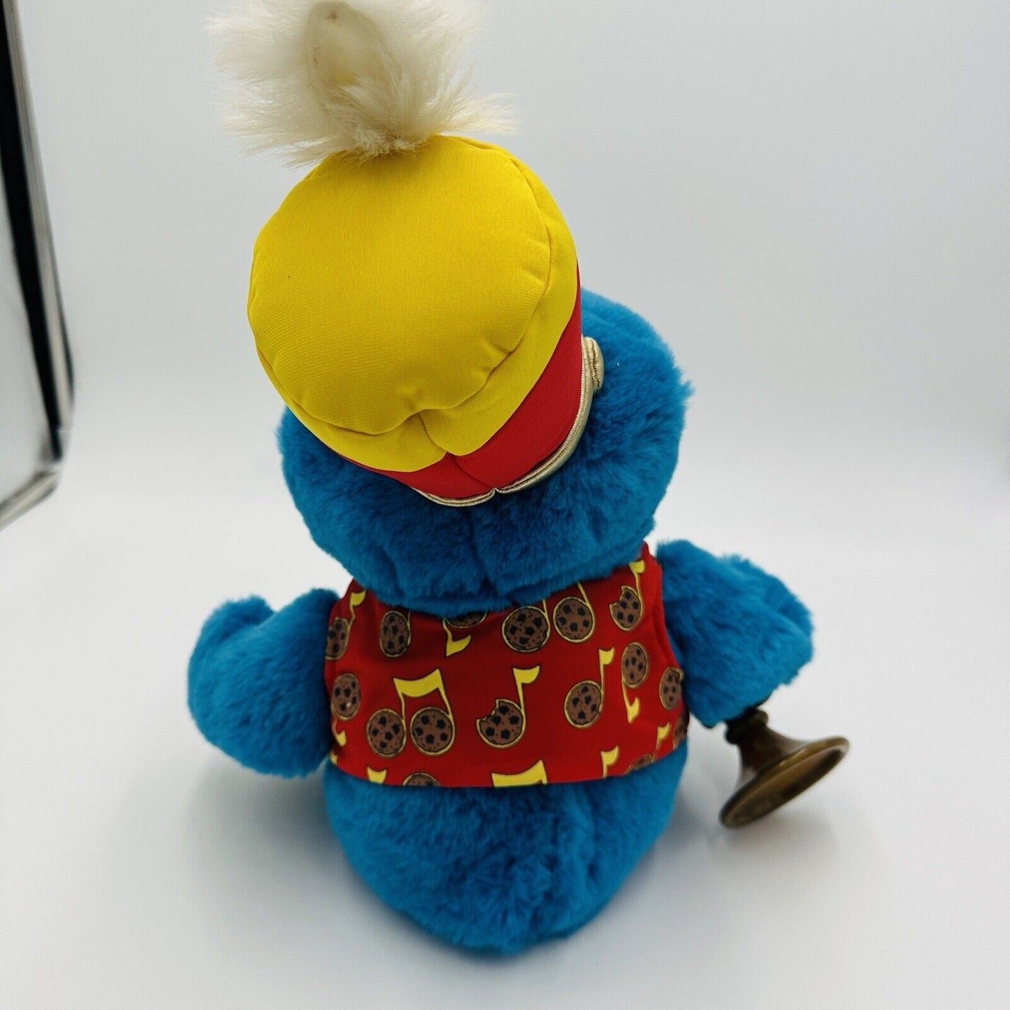 Mattel Tyco Sesame Street Cookie Monster Trumpet Playing Plush Talking 2000